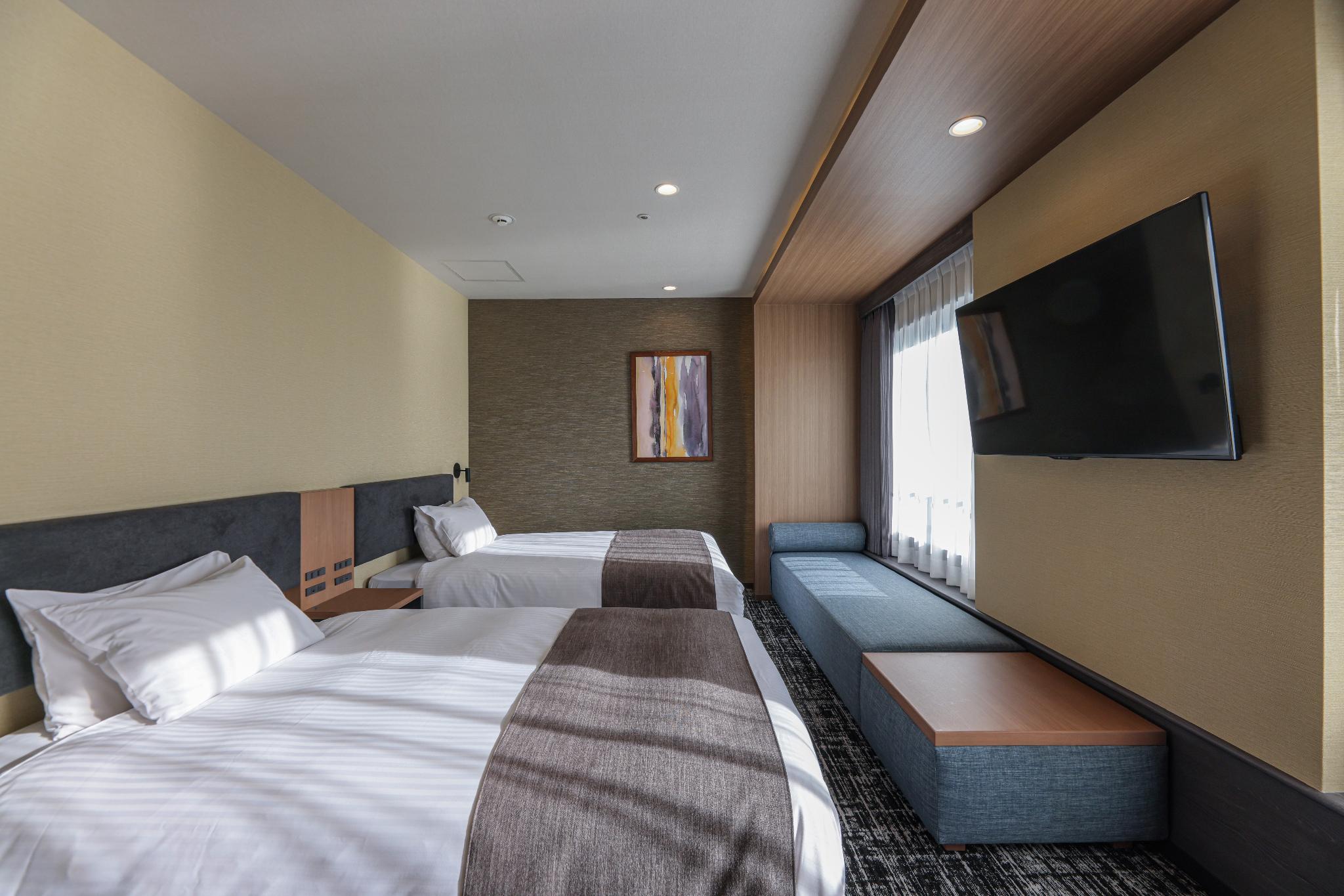 Semi Room, Luxury, 2 Semi Double Beds, City View