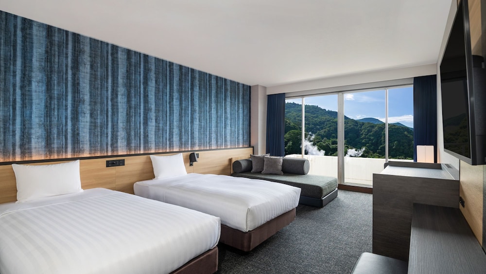 Deluxe, Triple, Twin Beds, Yukemuri View