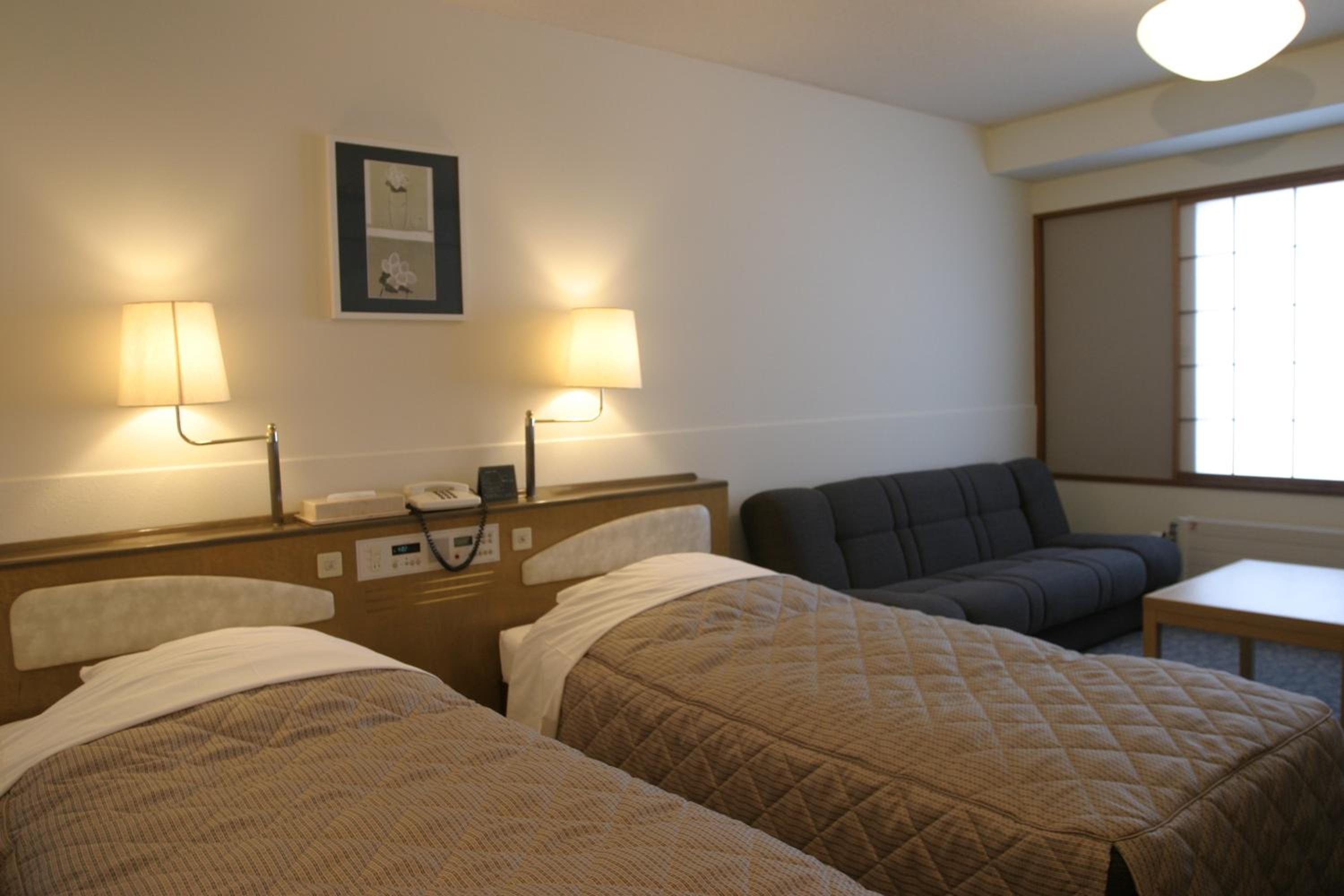 غرفة بسريرين منفصلين، Madarao Kogen Hotel 3/5