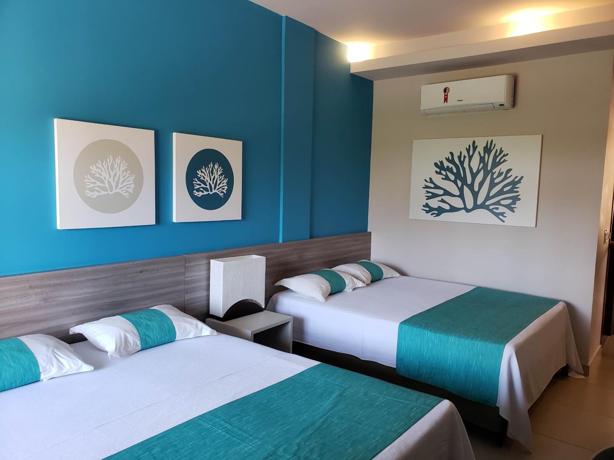 غرفة رباعية بسريرين مزدوجين، Tabaobi Smart Hotel 2/5