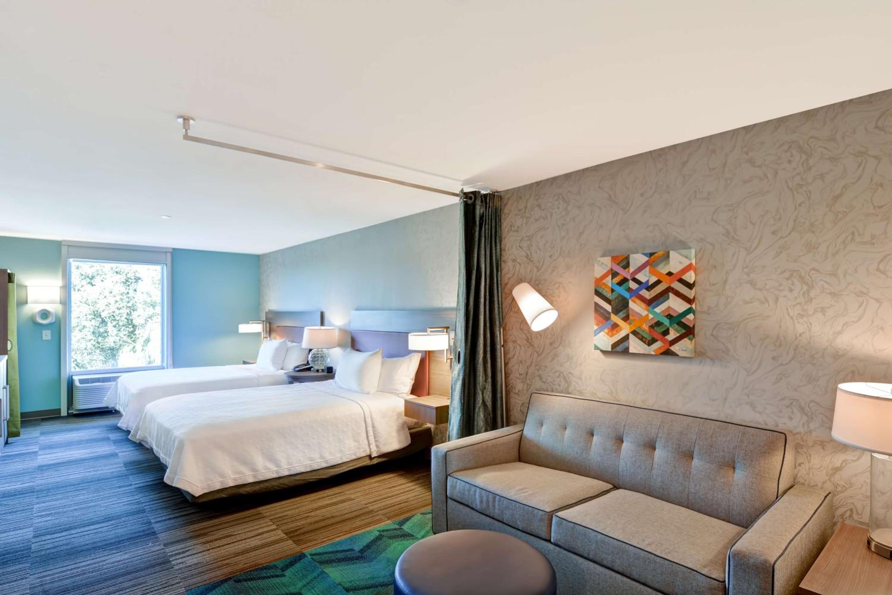 استوديو بسريرين كوين مع أريكة، Home2 Suites by Hilton Tampa USF Near Busch Gardens 4/9