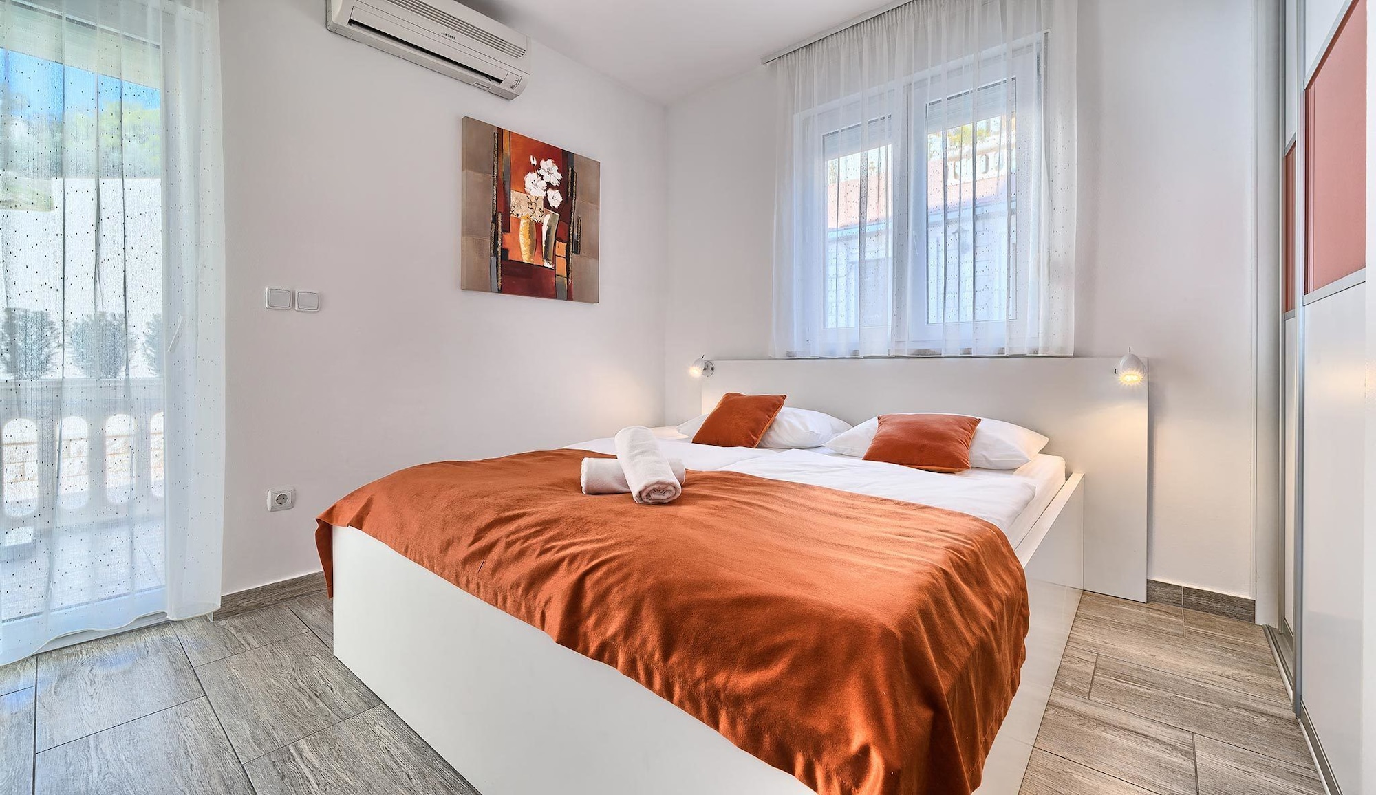 Classic, Studio, 1 Queen and 1 Single Bed, Garden View