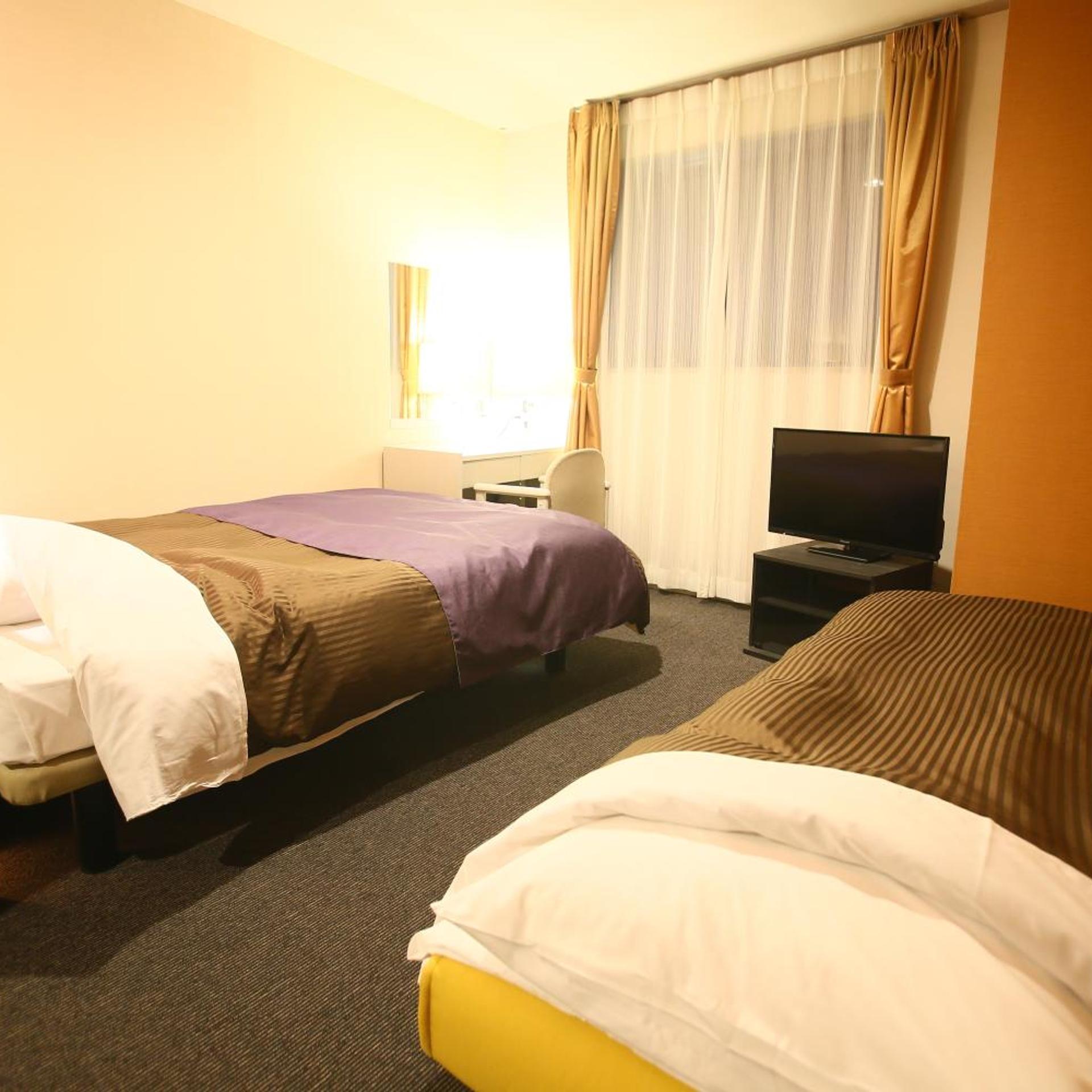 غرفة بسريرين منفصلين، Hotel 1-2-3 Maebashi Mercury 2/2