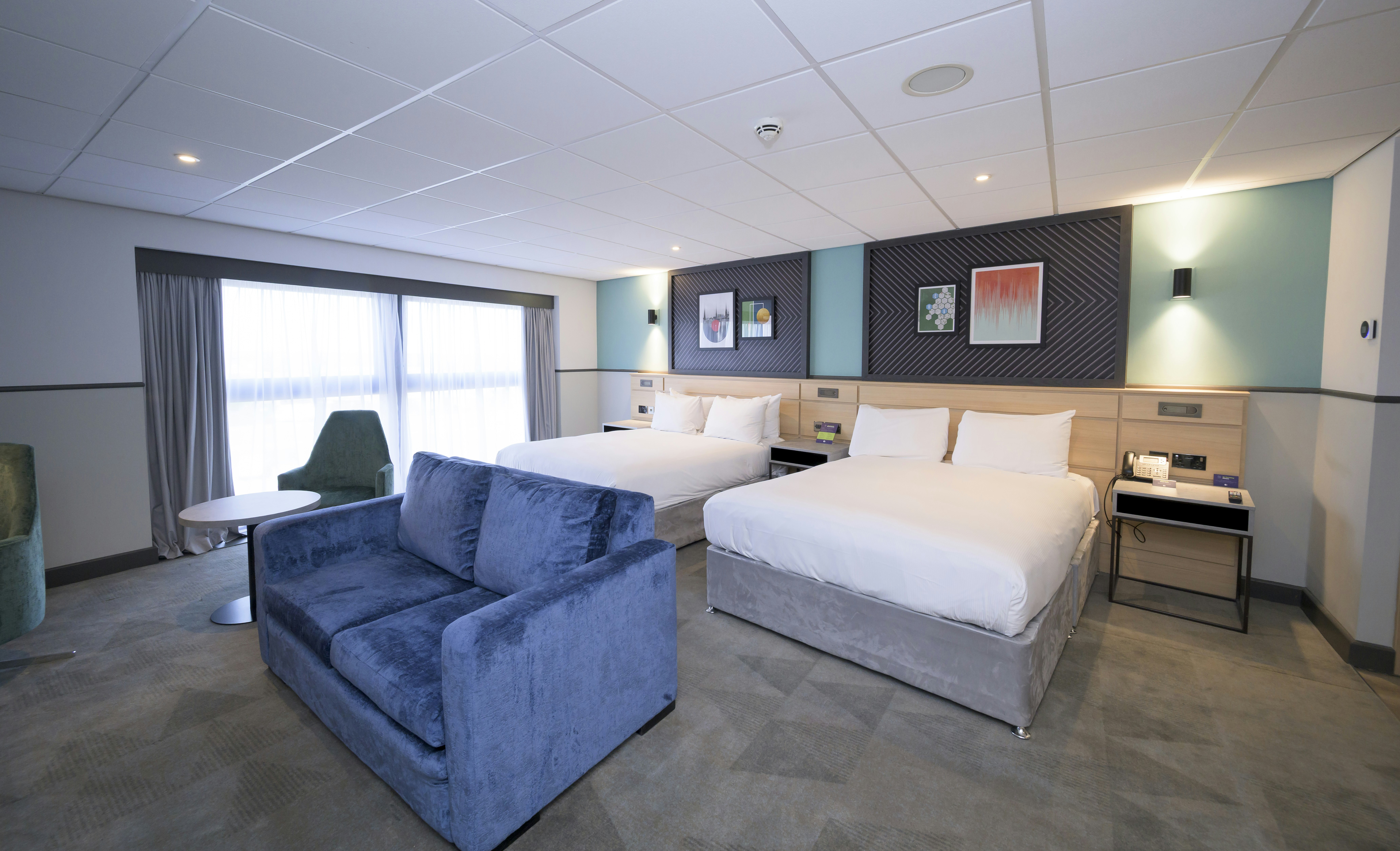 غرفة ديلوكس بسريرين كوين، DoubleTree by Hilton Coventry Building Society Arena 6/10