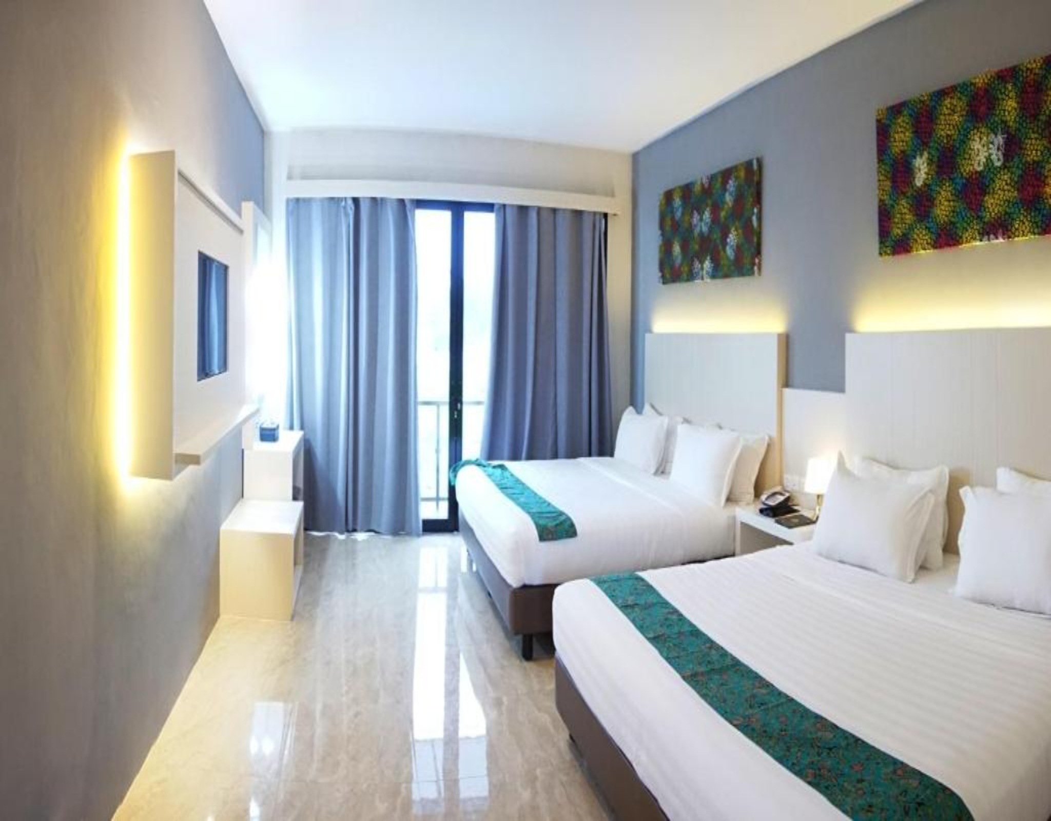 غرفة عائلية بإطلالة على المسبح، Grand Harvest Resort and Villas 2/4