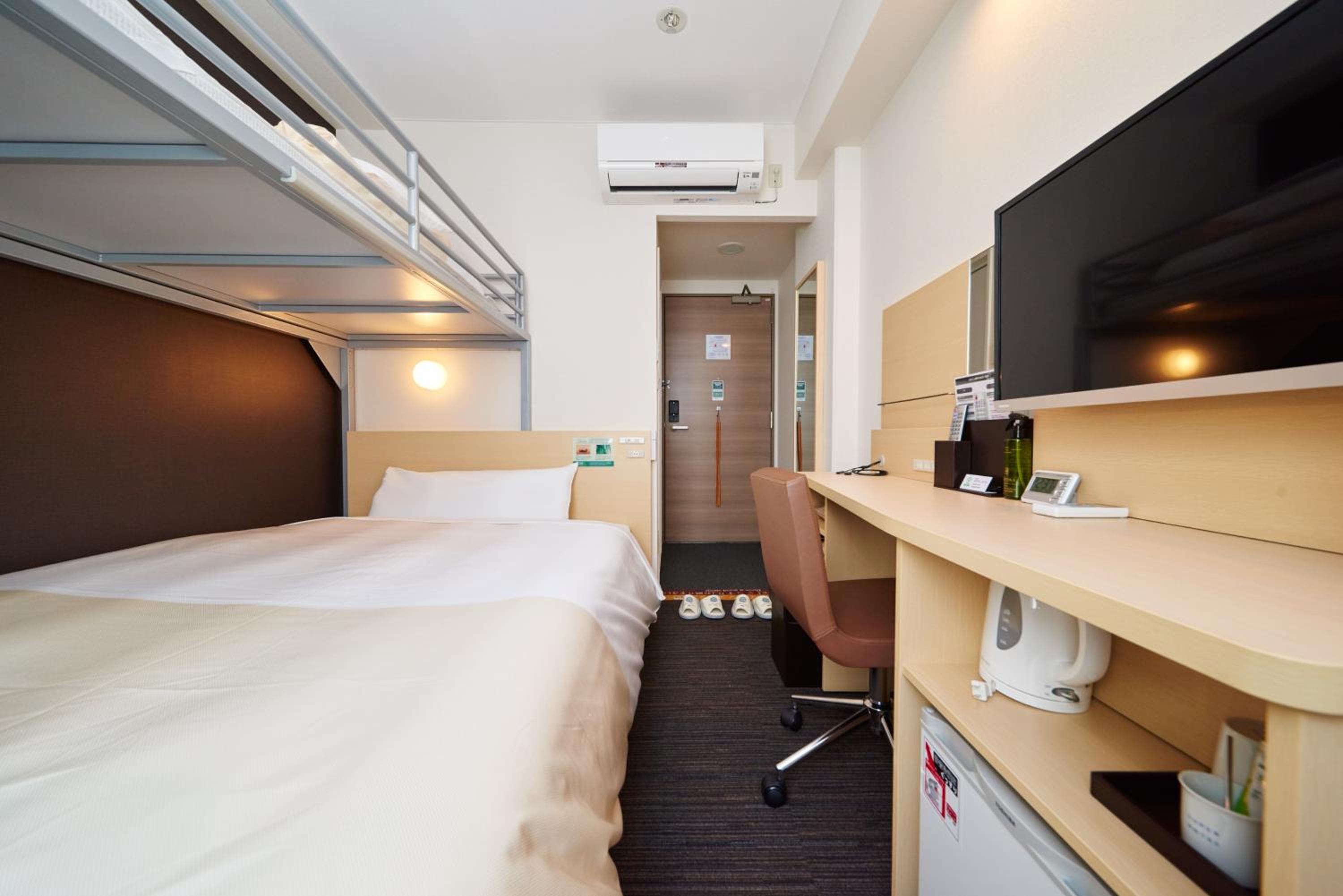 Room, 1 Double and 1 Single Bed, Loft Bed, Smoking
