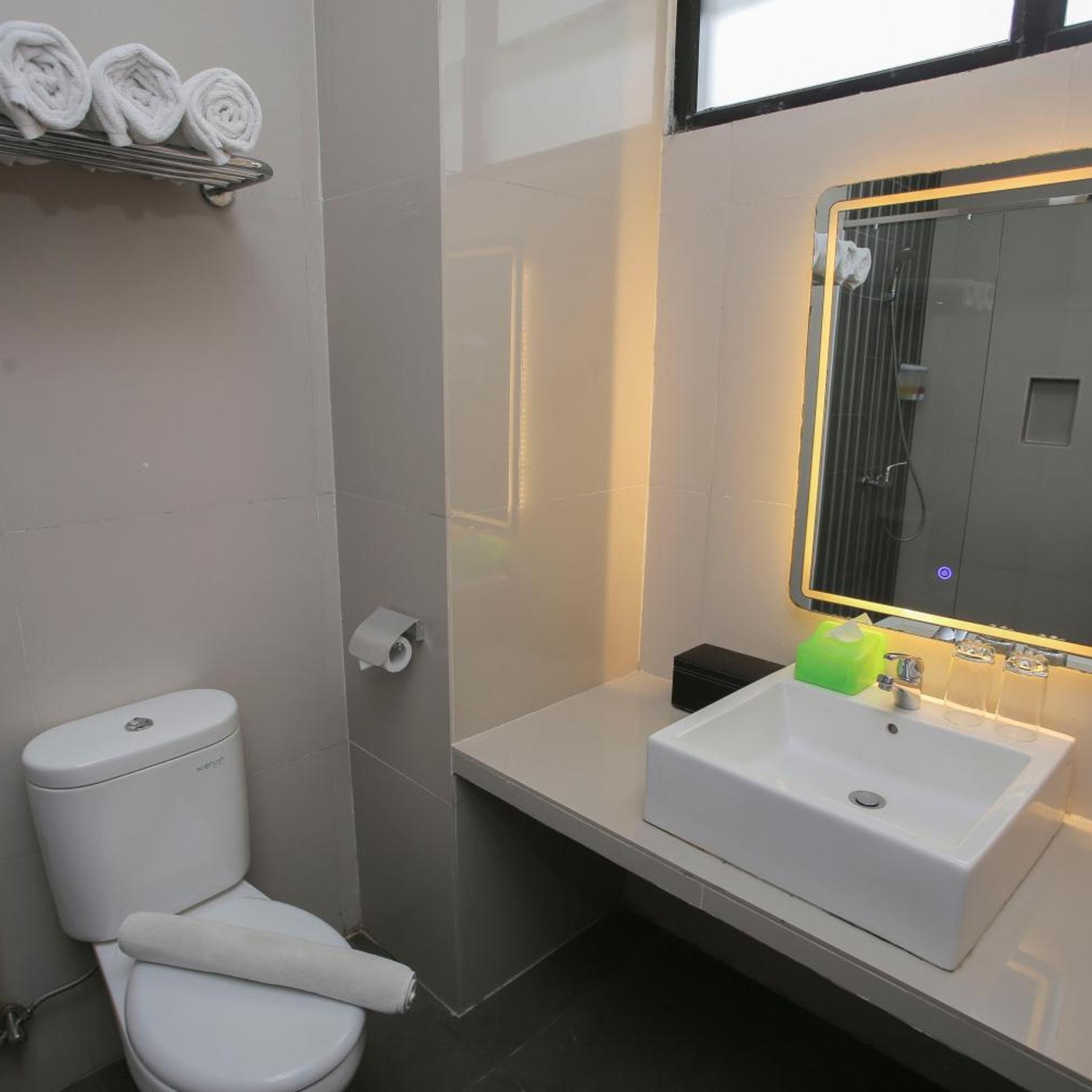 جناح بسرير كينج بإطلالة على المسبح، Grand Harvest Resort and Villas 9/10
