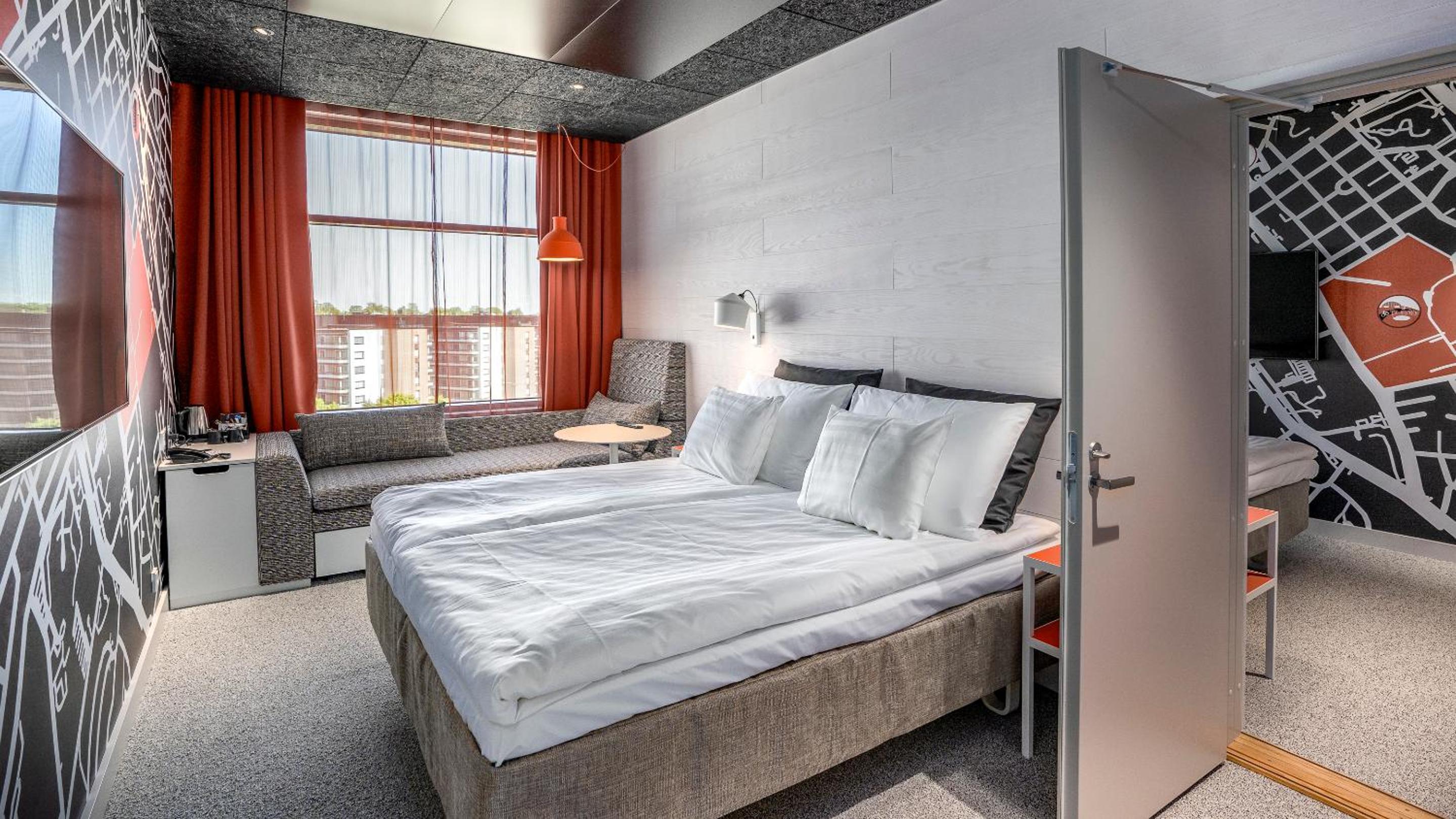غرفة قياسية بسرير كينج مع أريكة، Original Sokos Hotel Kupittaa 6/10