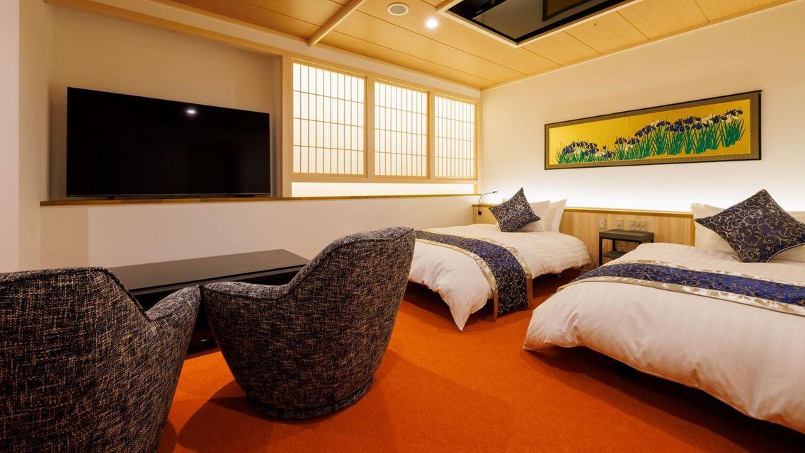 Semi Room, Suite, 2 Semi Double Beds