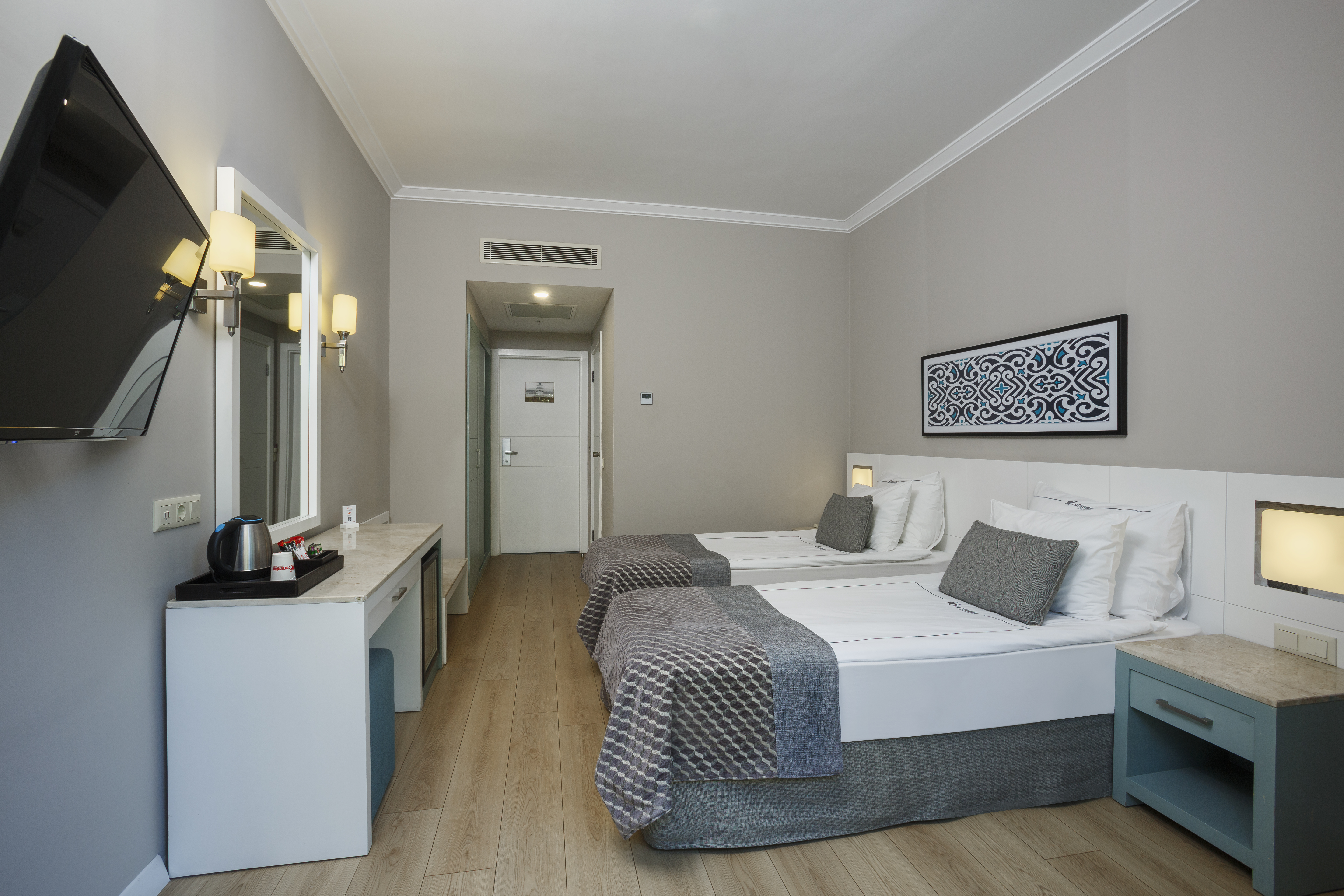 Room, Single, Double Bed, Land View