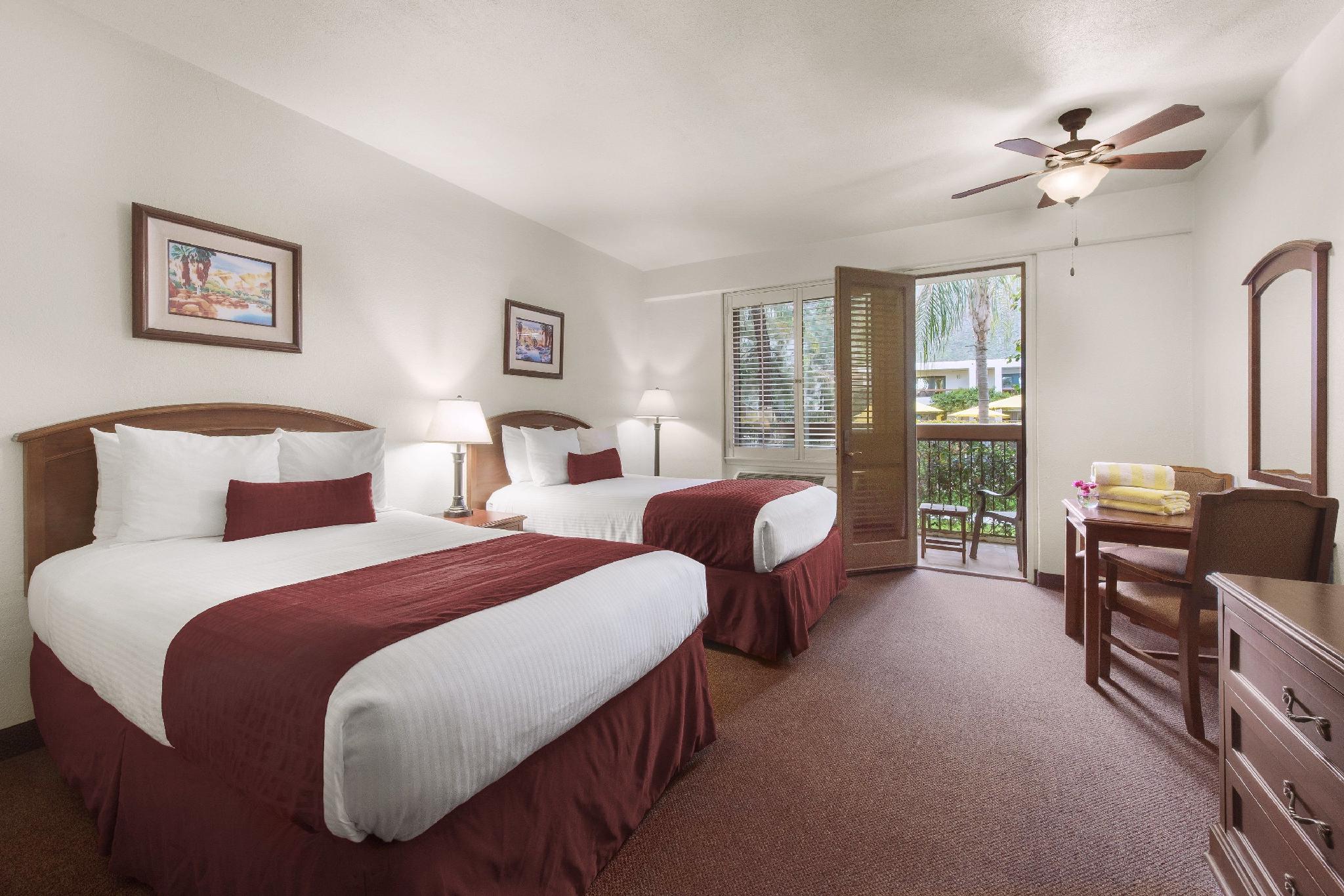 Room, 2 Double Beds, Pool Side