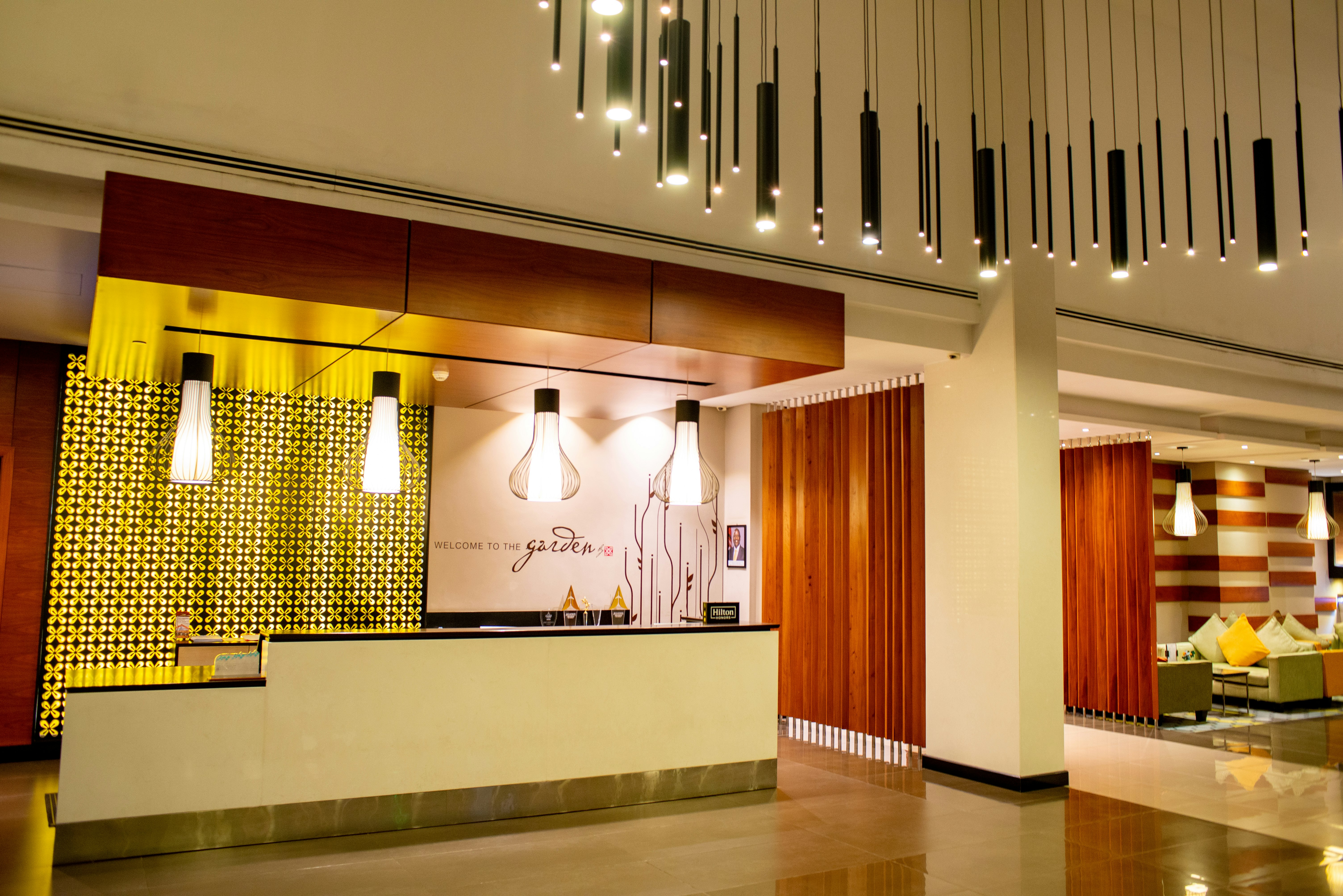 Lobby at Hilton Garden Inn Nairobi Airport, NAIROBI
