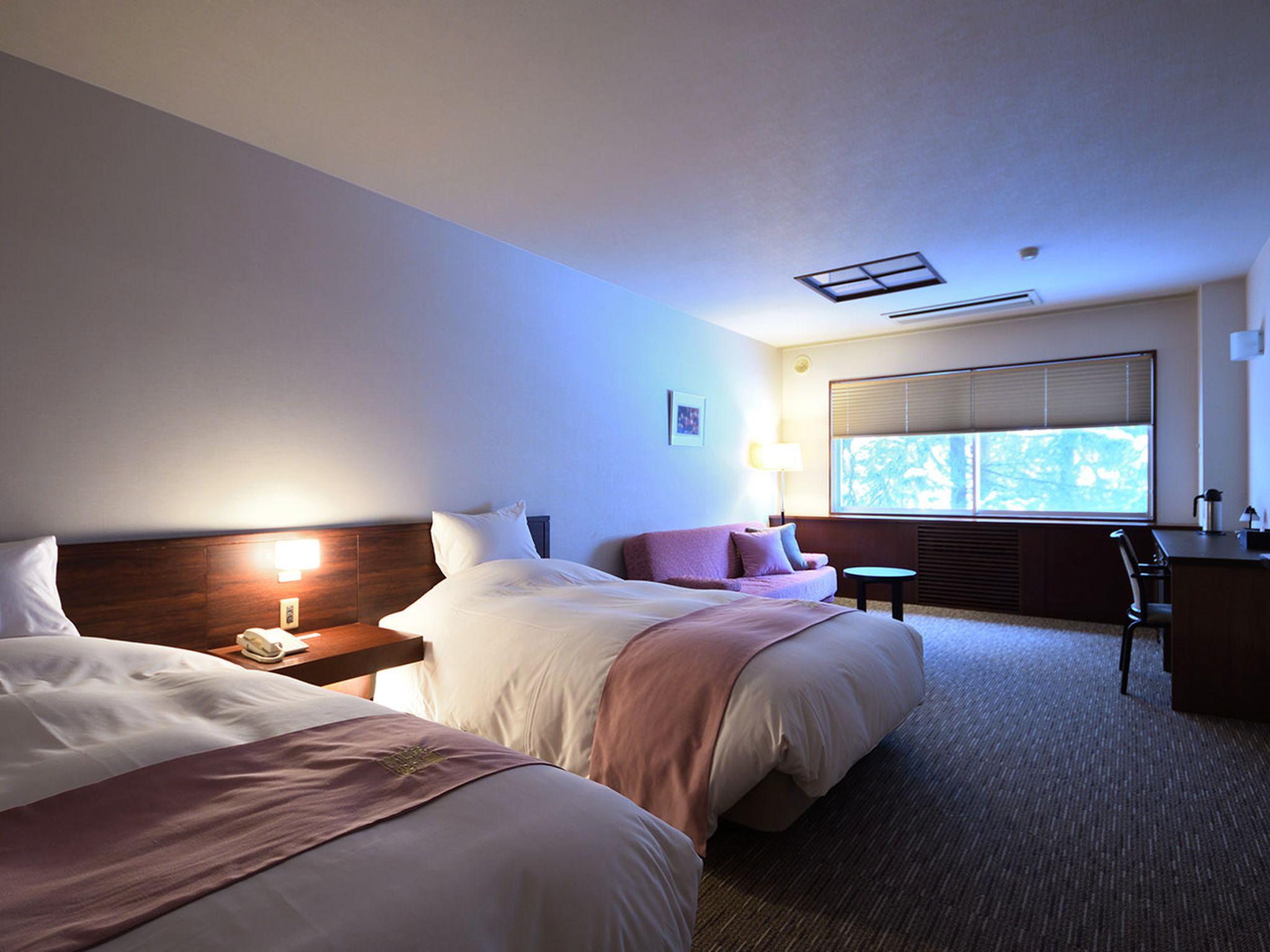 Room, Twin Beds, Female Floor