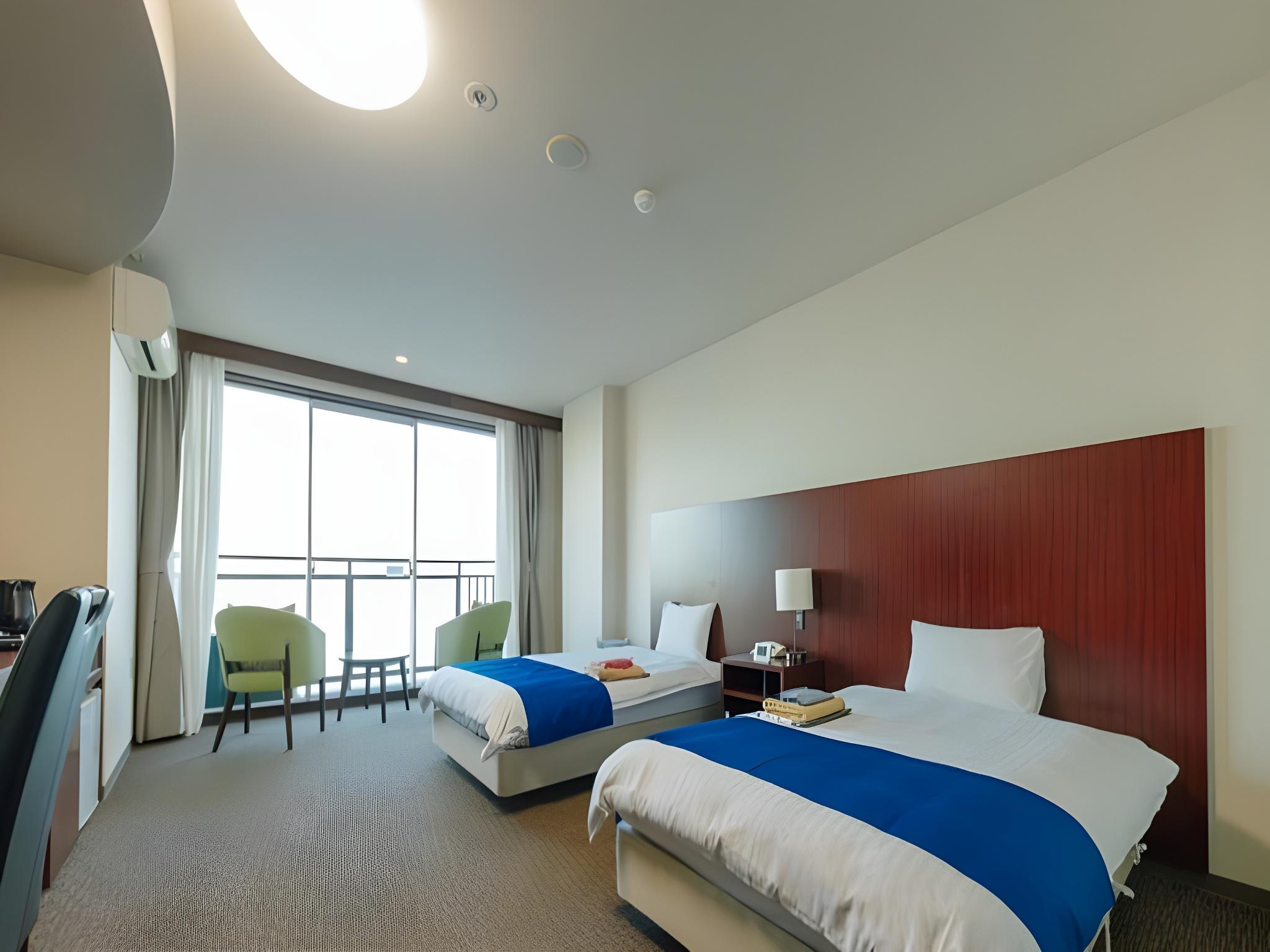 Semi Room, Western, 2 Semi Double Beds, Ocean View