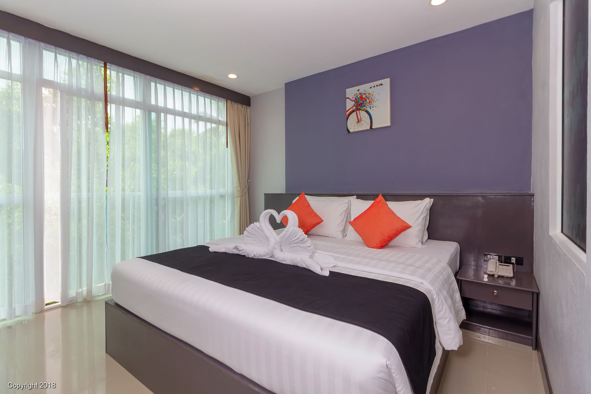 غرفة سوبيريور بسرير مزدوج، MODERN LIVING HOTEL 4/10