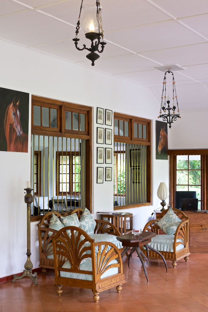 Lobby at Mountbatten Bungalow, KANDY
