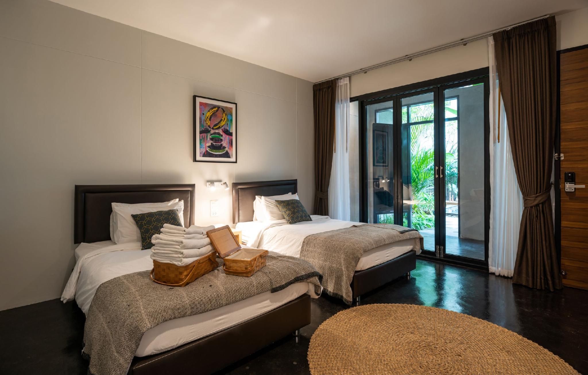 Semi Room, Deluxe, 2 Semi Double Beds