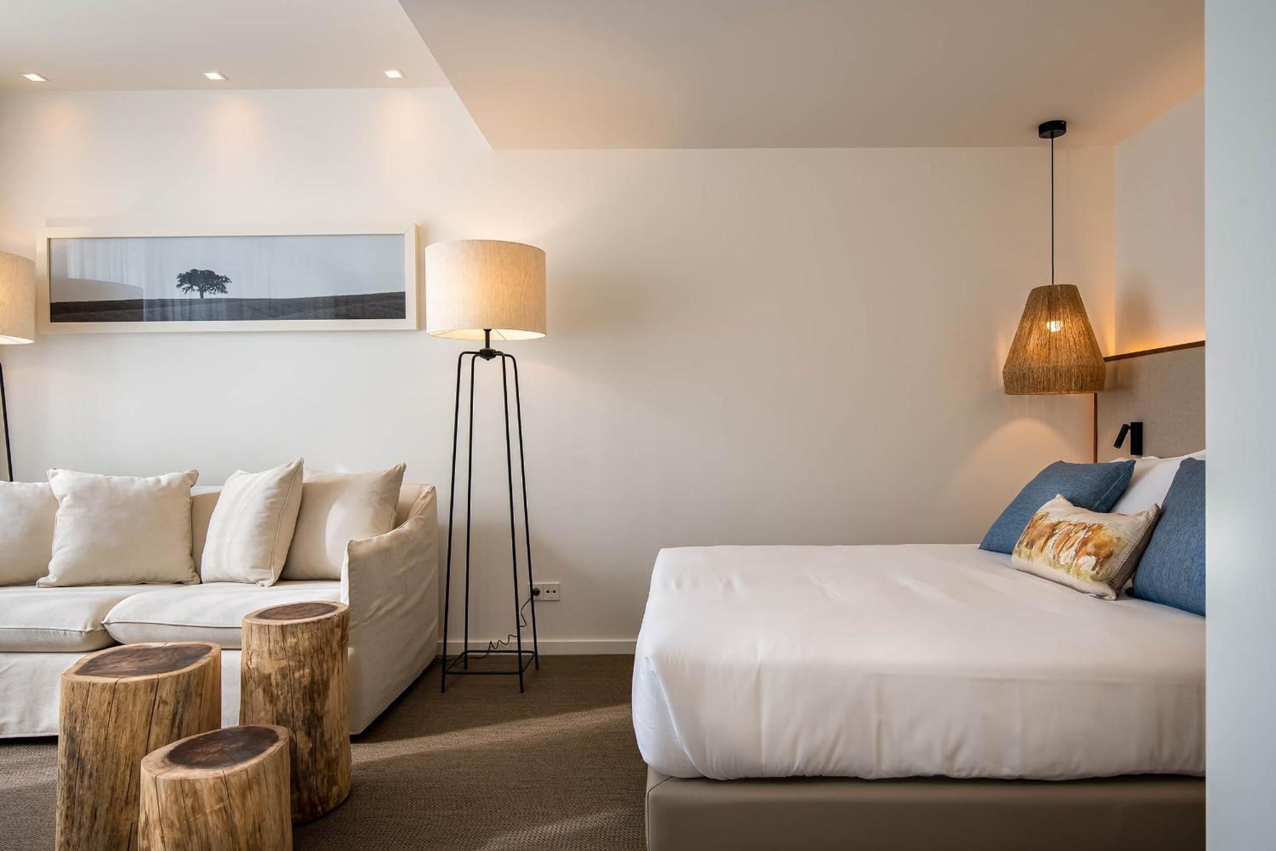 Room, Double Bed, Country Side View