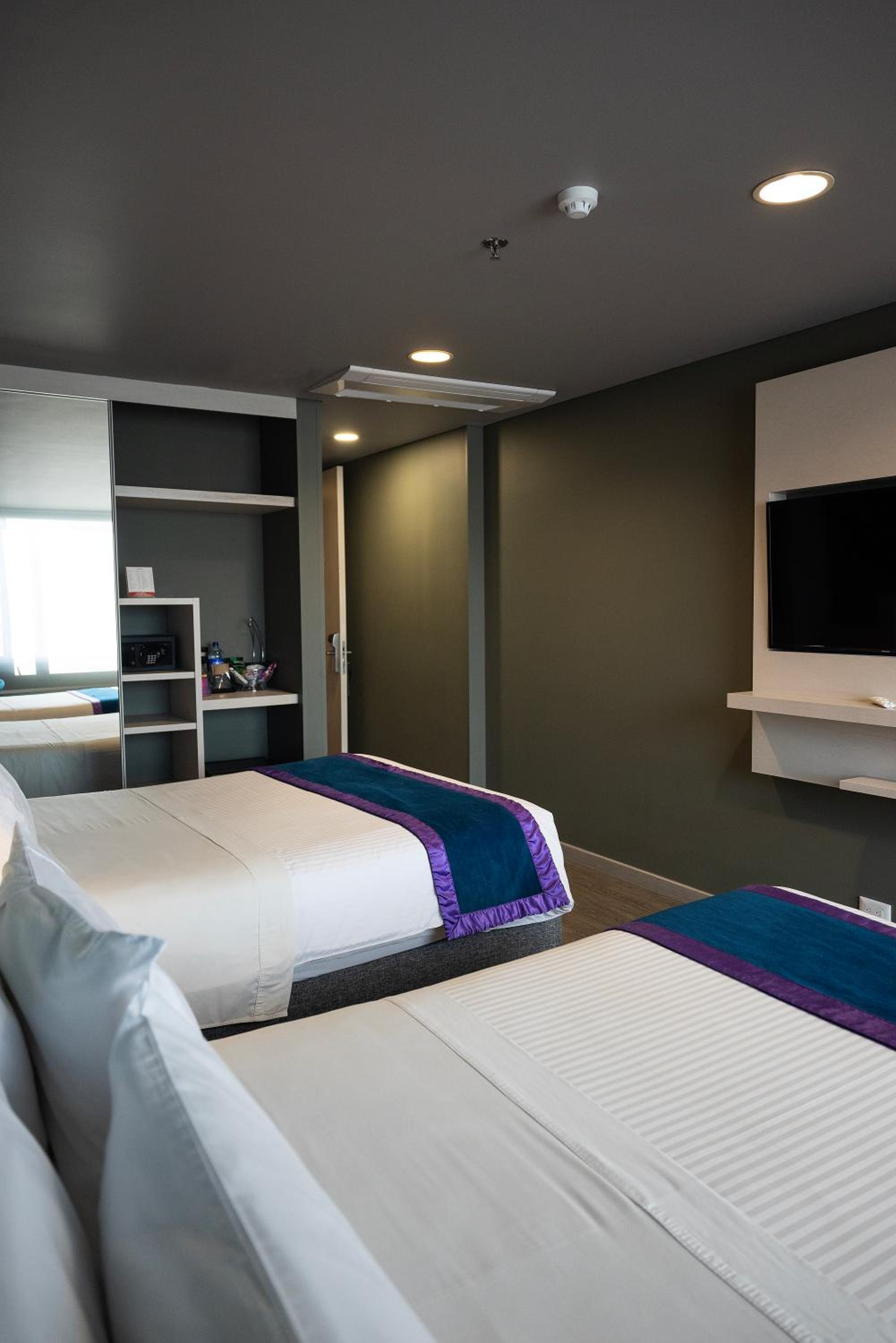 غرفة بسريرين كوين، Hotel Black Tower Premium 9/10