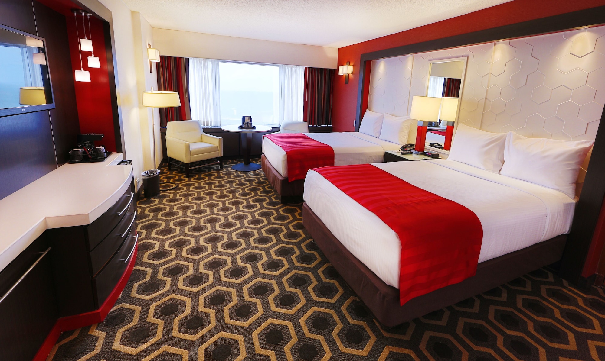 TOWER, BALLY S, CLASSIC, 2 DOUBLE BEDS, CITY VIEW, SMOKING
