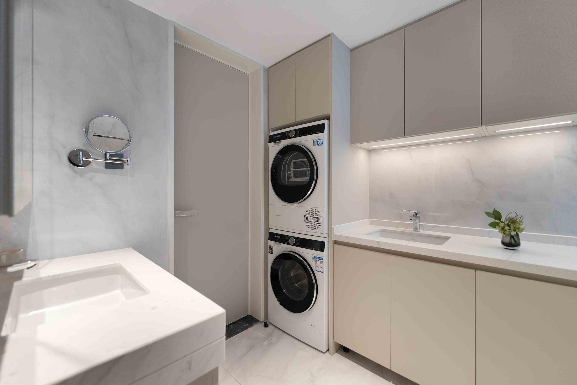 غرفة تنفيذية بغرفتي نوم، CM Plus Service Apartment Shenzhen Taige 8/9