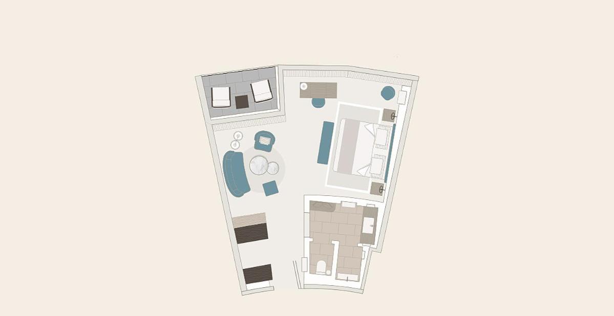 Premier, King Bed, Balcony, The Fontenay 3/3