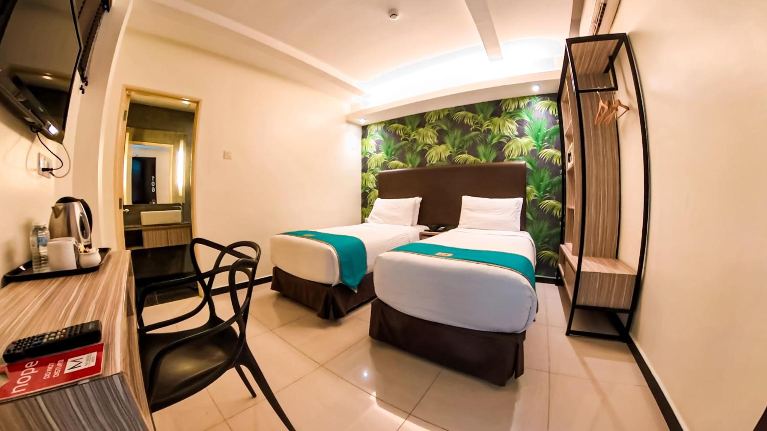 غرفة ديلوكس بسريرين منفصلين، The Mesui Hotel 6/10