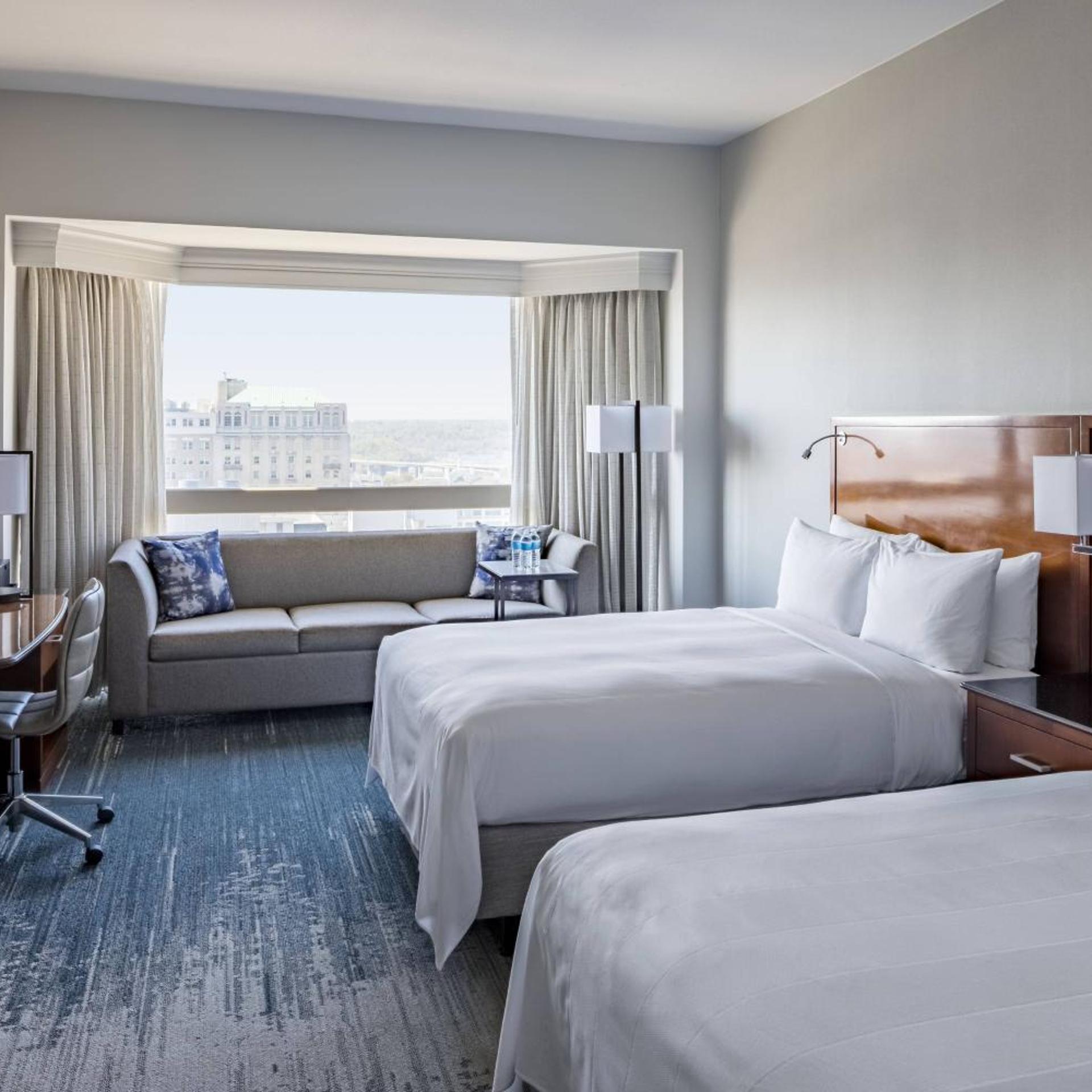 Room, 2 Double Beds, Skyline View