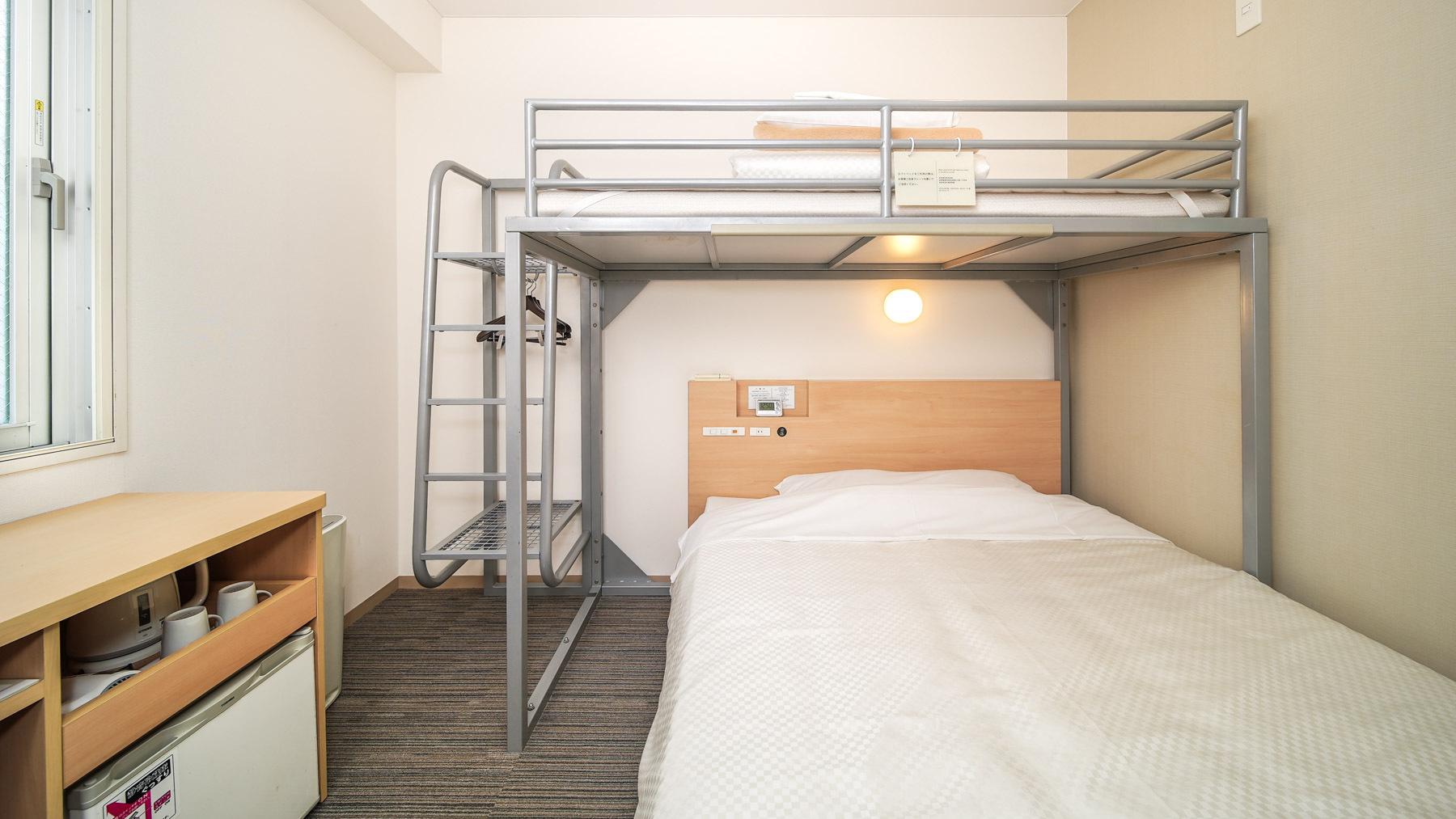Room, Double or Single Bed, Bunk Bed