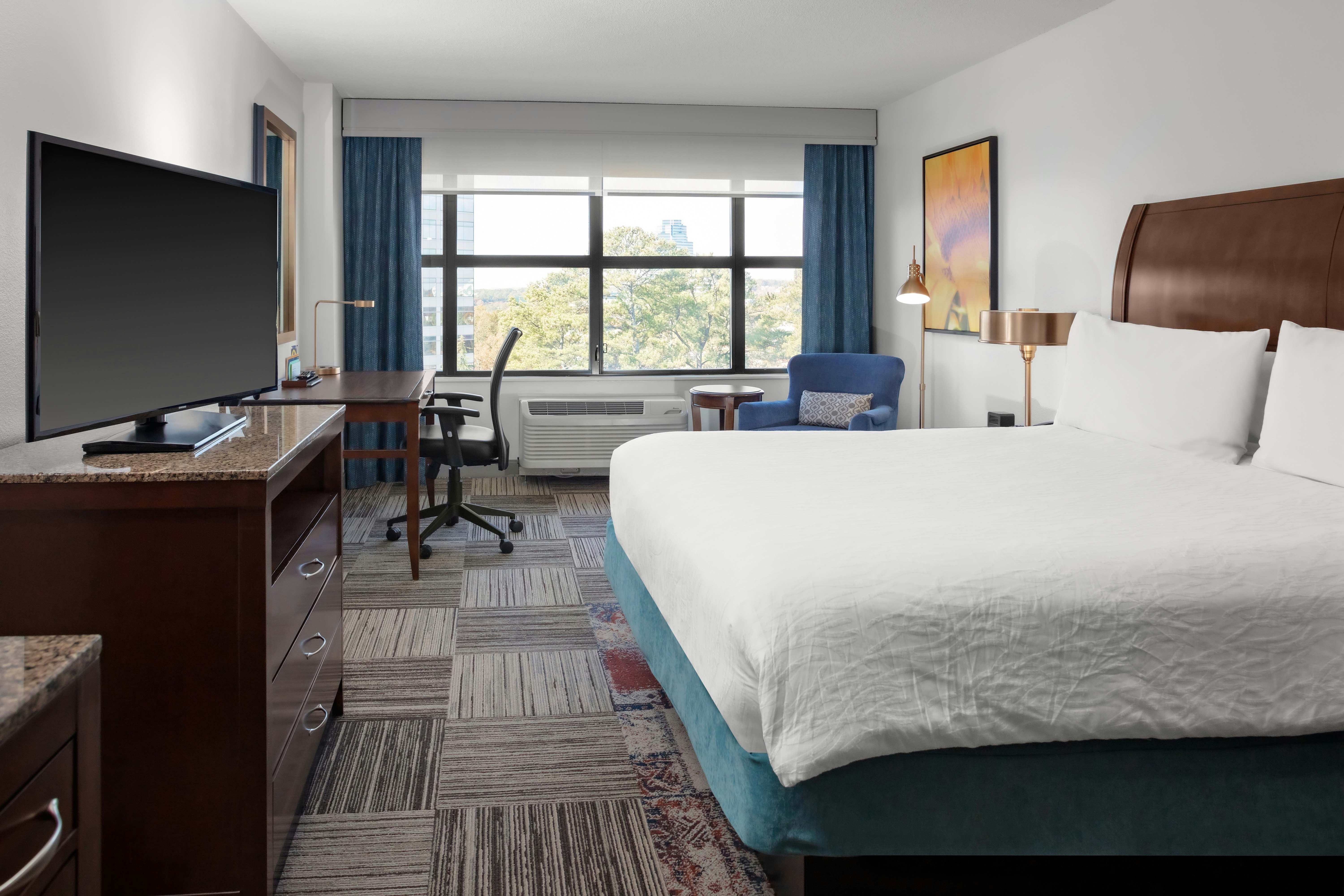 ROOM, KING BED, SOFA