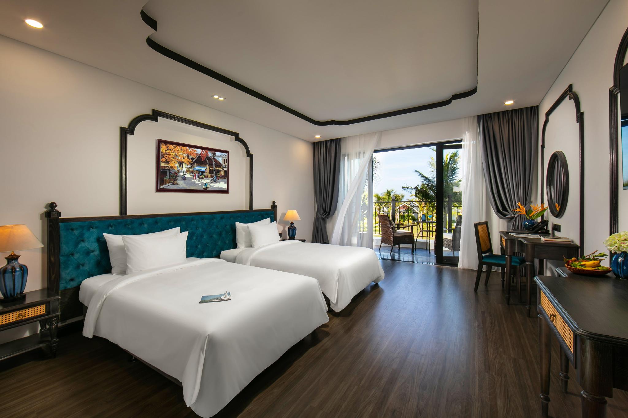Tropical, Deluxe, Twin Beds, Garden View