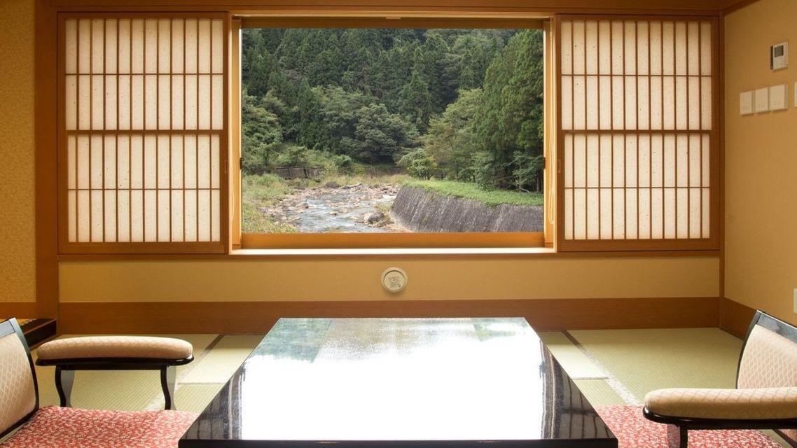Semi Western, Style, River View, Outdoor Bath, Annex
