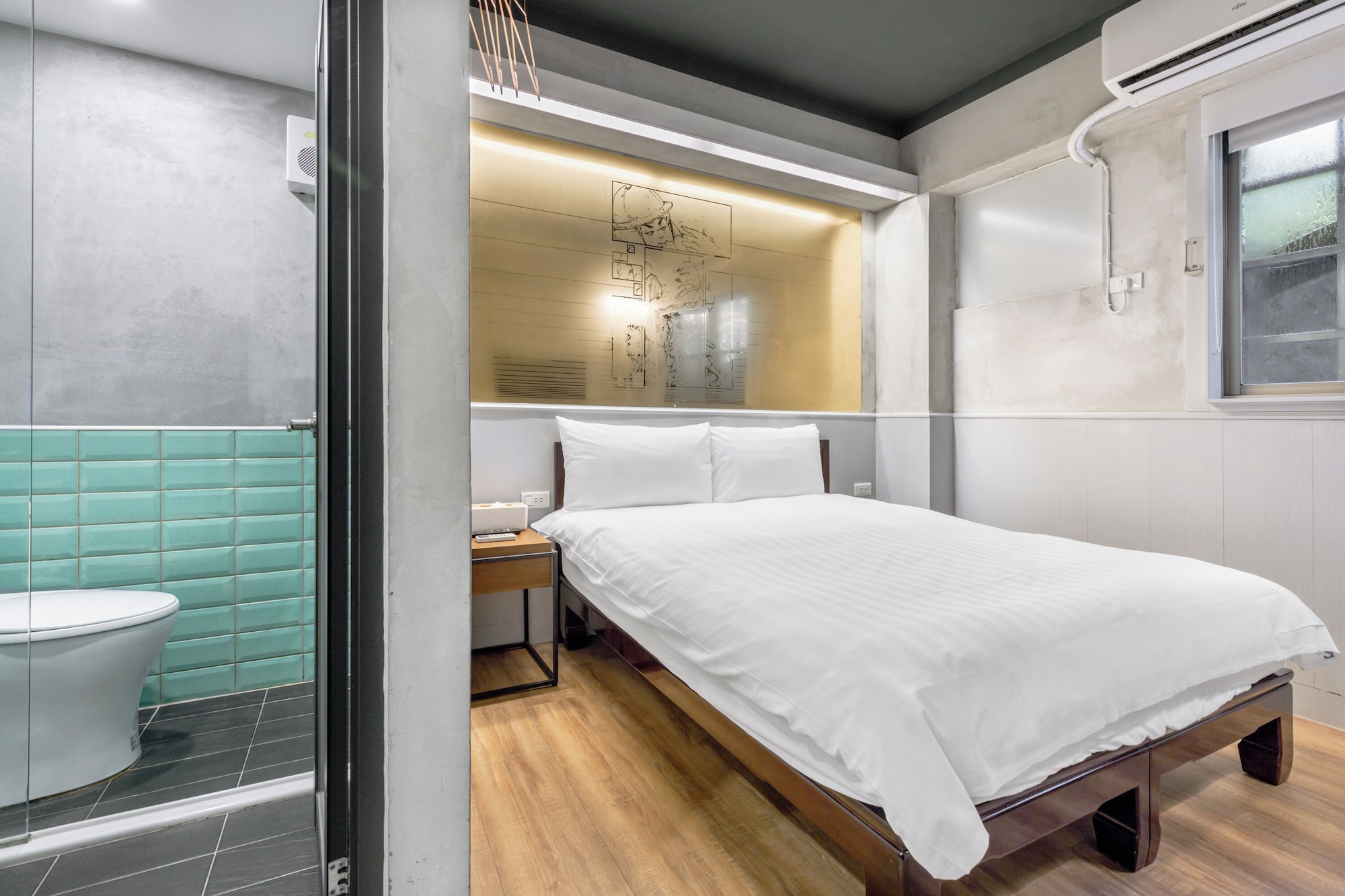غرفة قياسية بسرير مزدوج، H& Jiufen The Ocean Theory BnB 7/10