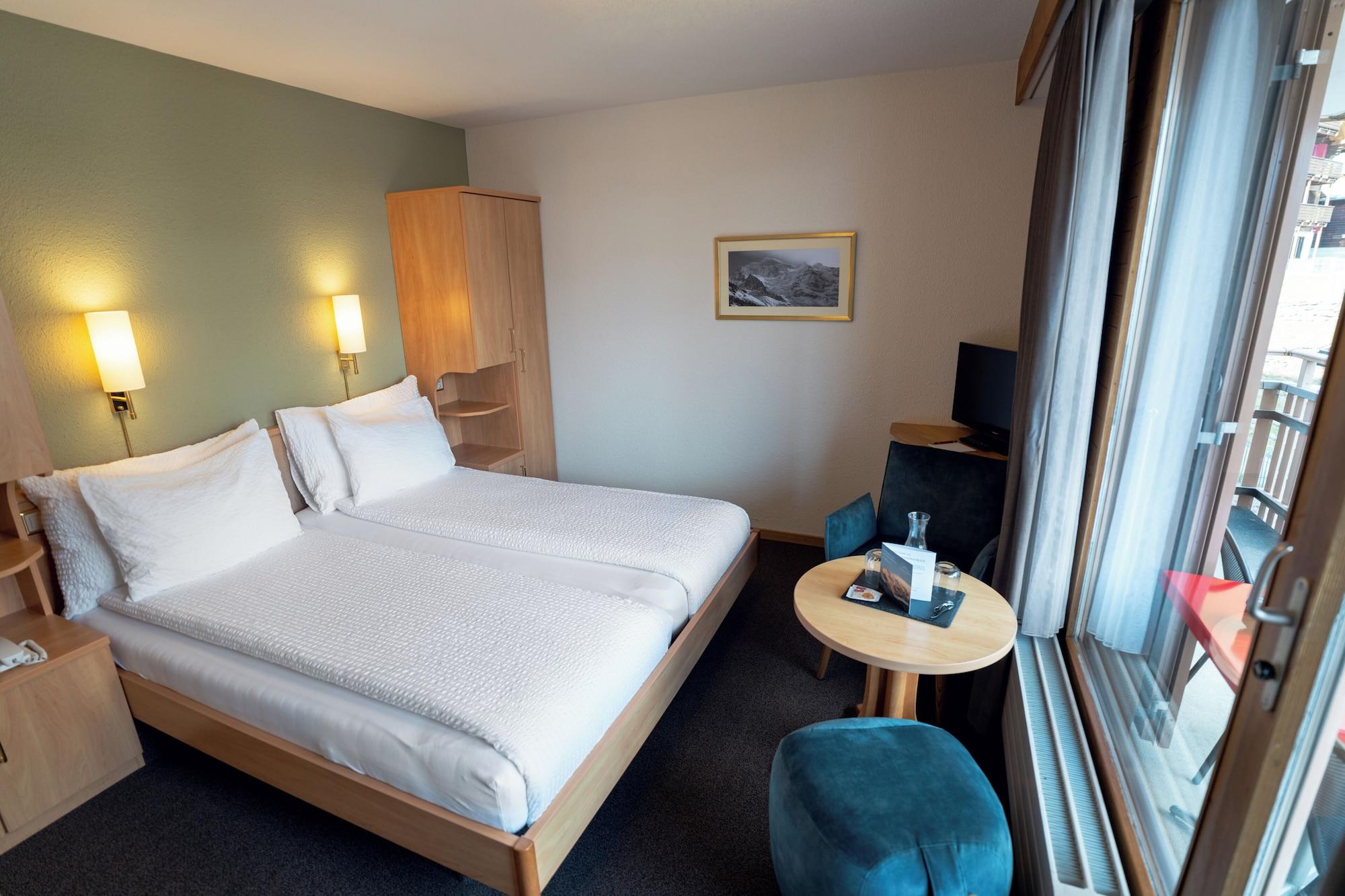 Compact, Double Bed, Mountain View, Balcony