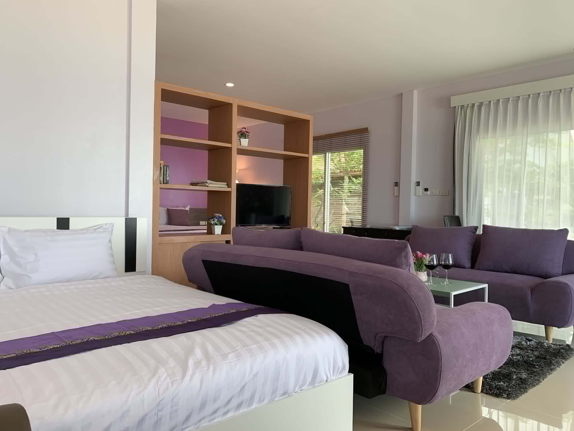 Beach House, Pavilion, King Bed, Sea View