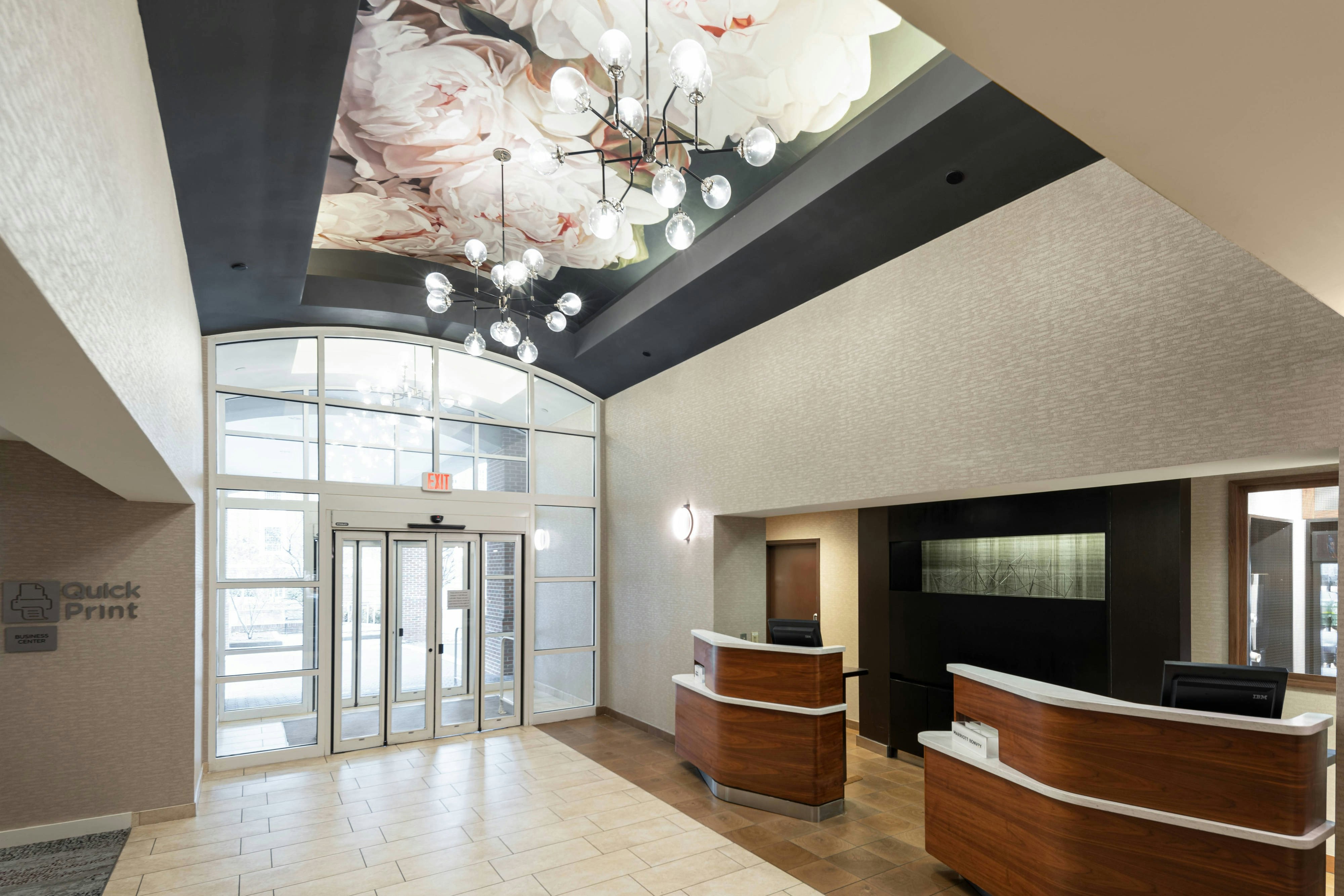 Lobby at Courtyard Charlottesville University Medical Center, CHARLOTTESVILLE - VA