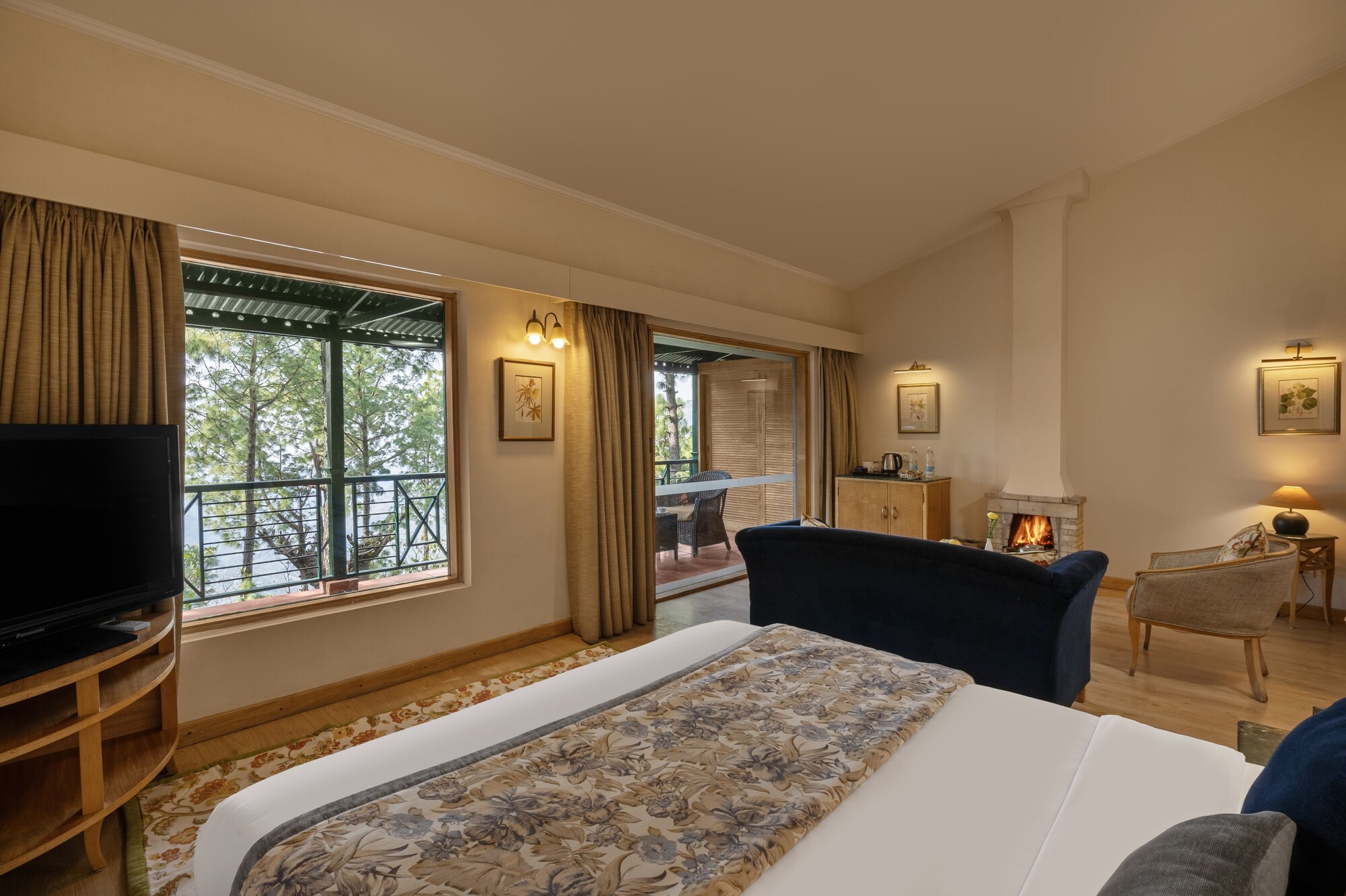 Premium, Cottage, Double Bed, Valley View, Balcony