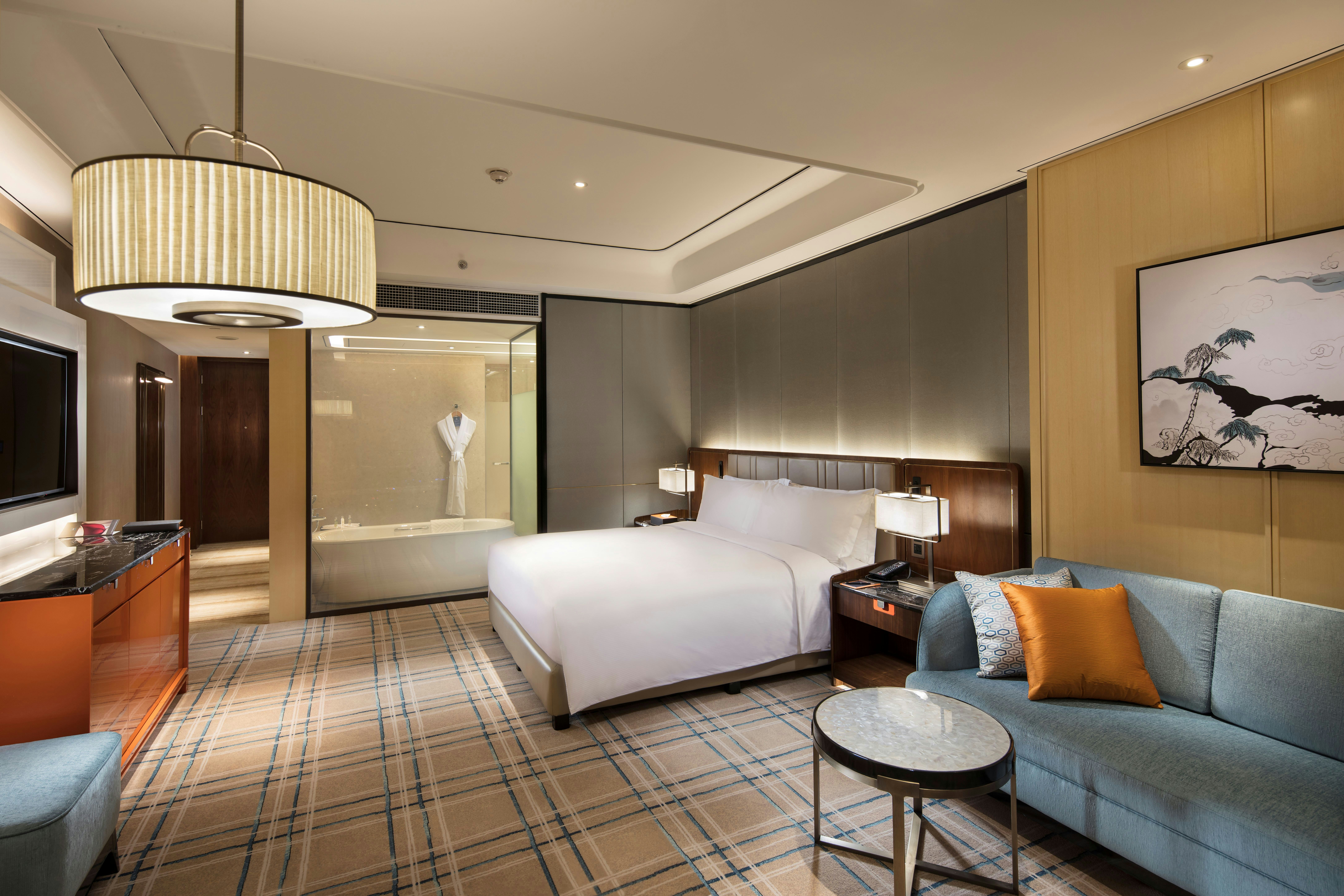 Room, King Bed, River View