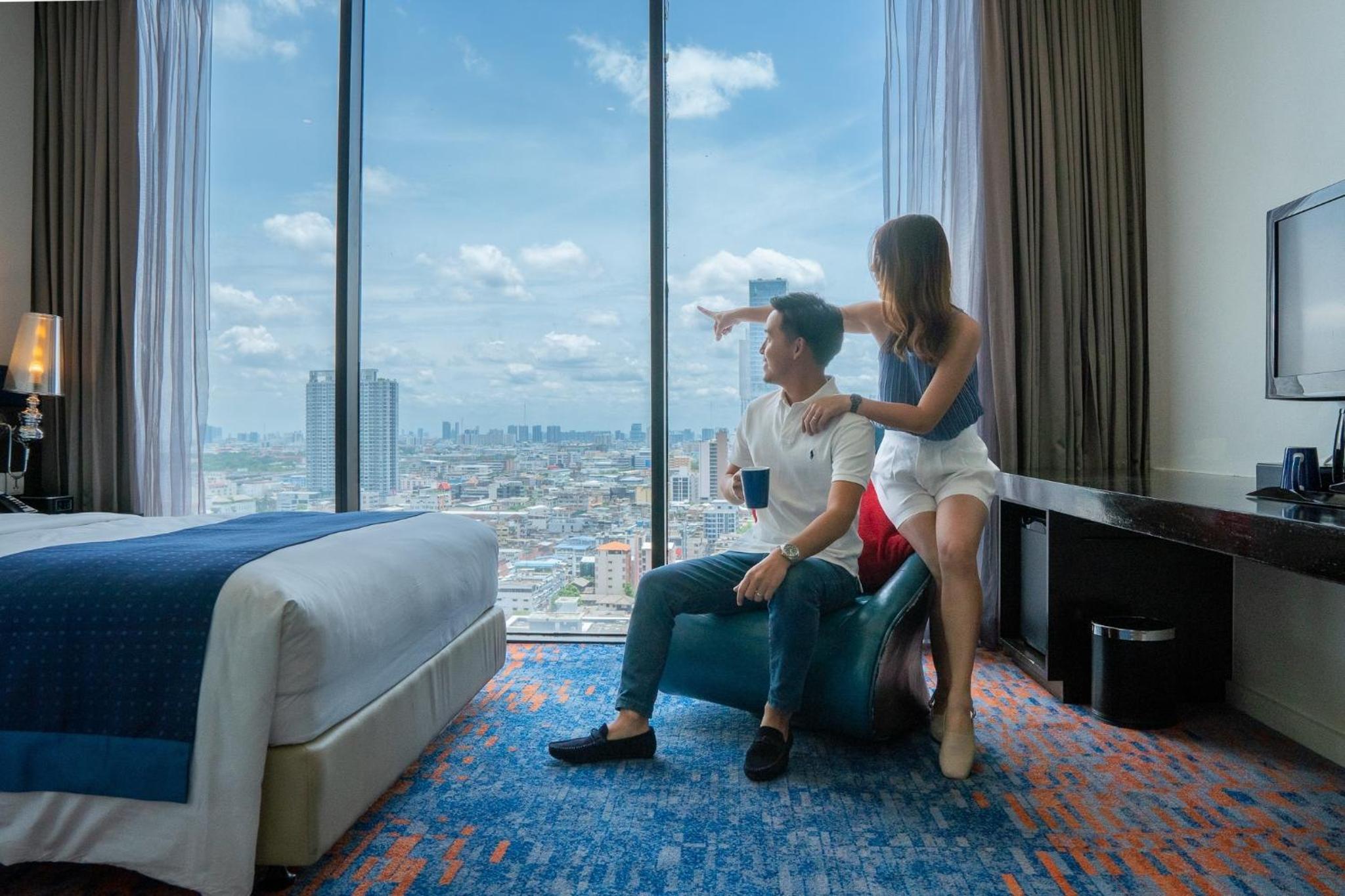 Xtra Space, Standard, Queen Bed, City View، Holiday Inn Express Bangkok Siam 4/5