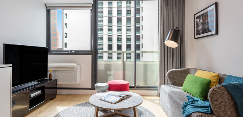 Serviced Apartments Melbourne Opus 17/36