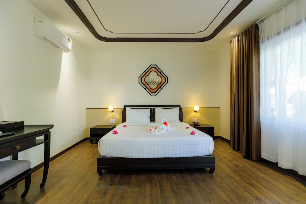 بنغل بسرير كينج بإطلالة على الحديقة، Le Aqua Resort & Spa Phan Thiet 2/8