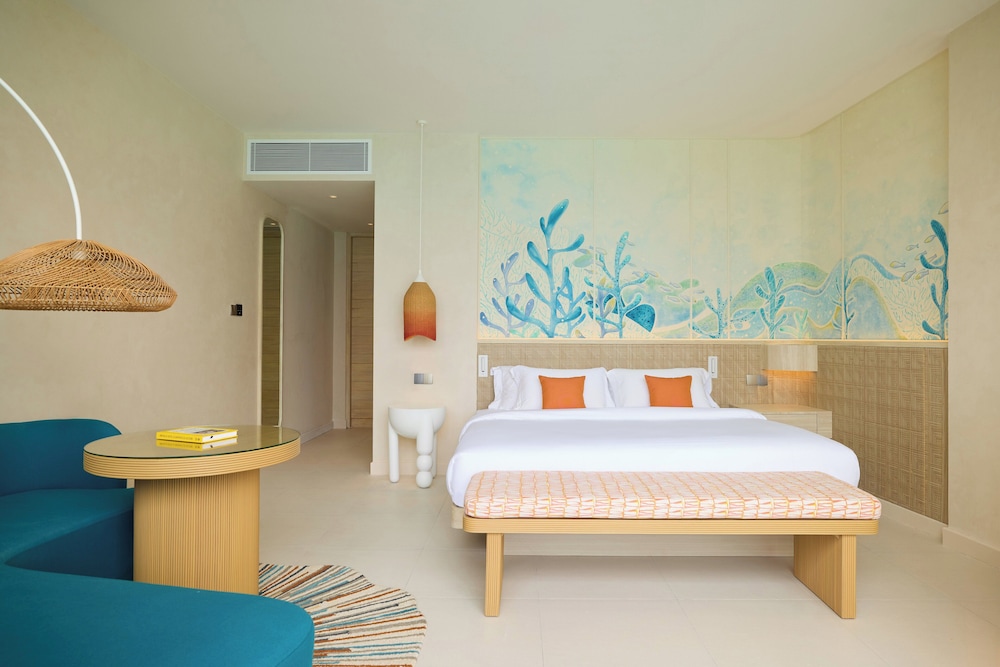Overwater, Mirage, Pool, Sunset, Villa, King Bed
