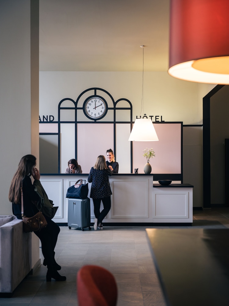 Lobby at Le Grand Hotel, STRASBOURG