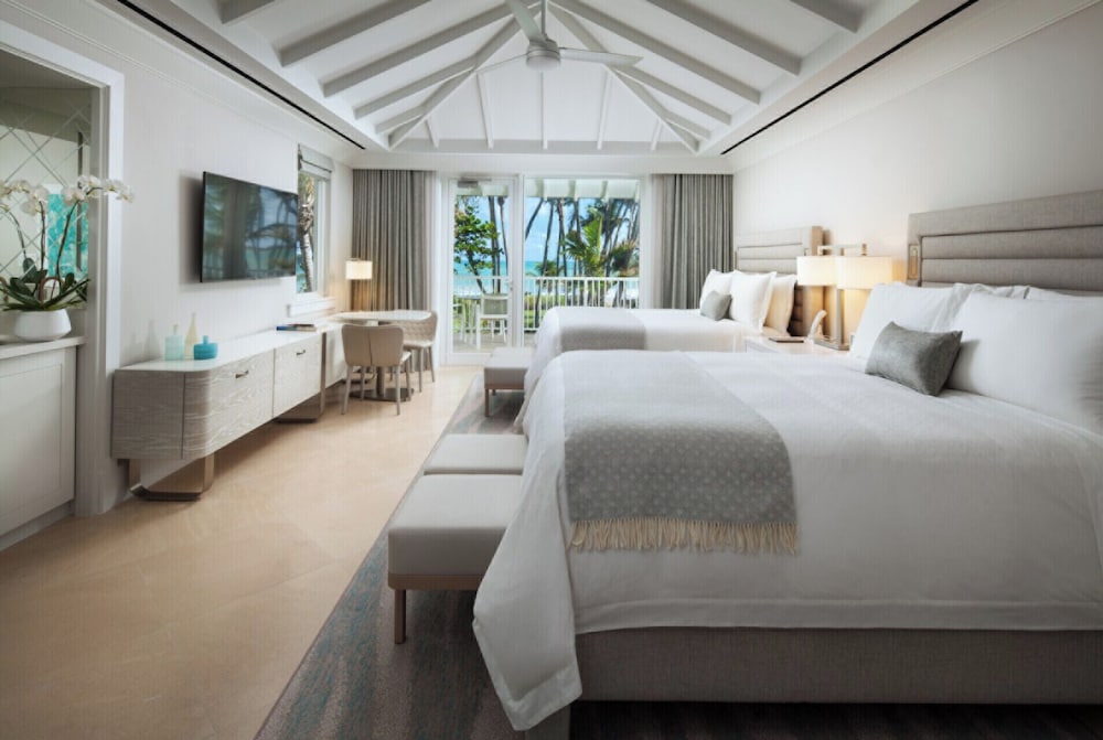 Room, 2 Queen Beds, Ocean Front, Balcony