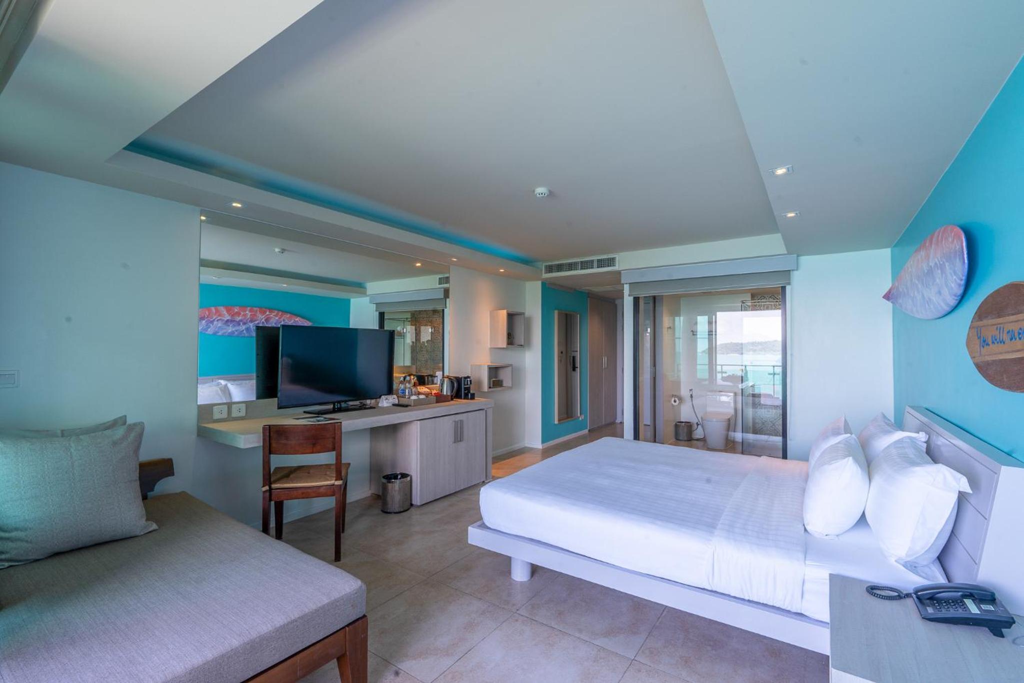 Deluxe, King Bed, Sea View