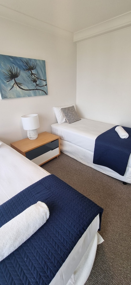 شقة بإطلالة على البحر بغرفتي نوم في الطابق الأرضي، Boulevard North Holiday Apartments 3/7