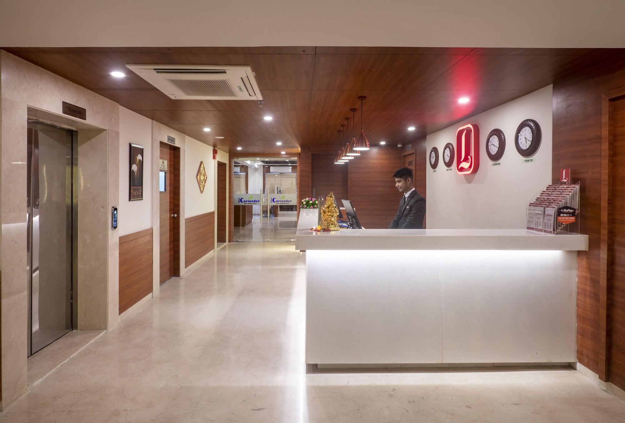 Lobby at Lords Eco Inn Shapar, Kotda Sangani