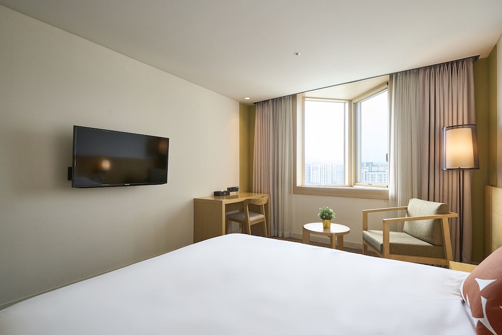 غرفة سوبيريور مزدوجة، JEJU CENTRAL CITY HOTEL 3/8