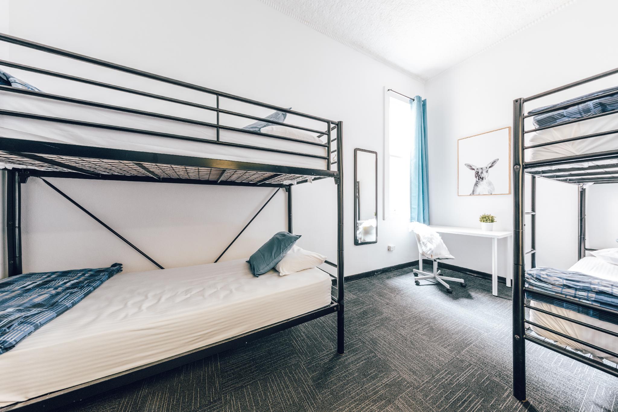 FEMALE DORM, 4 BEDS, SHARED BATHROOM