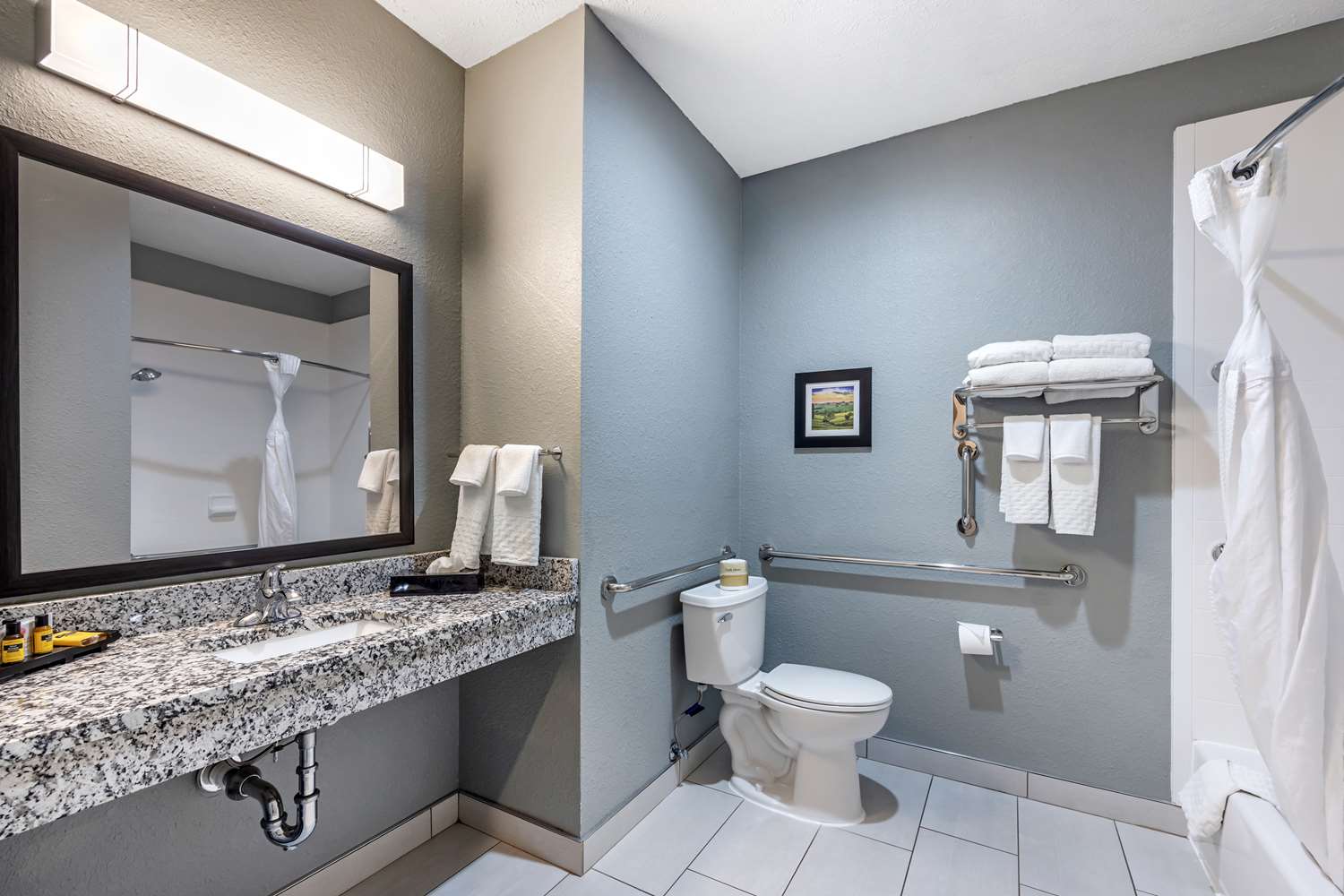غرفة بسرير كينج بحوض استحمام لذوي الإعاقة، Best Western Plus Owensboro 4/5
